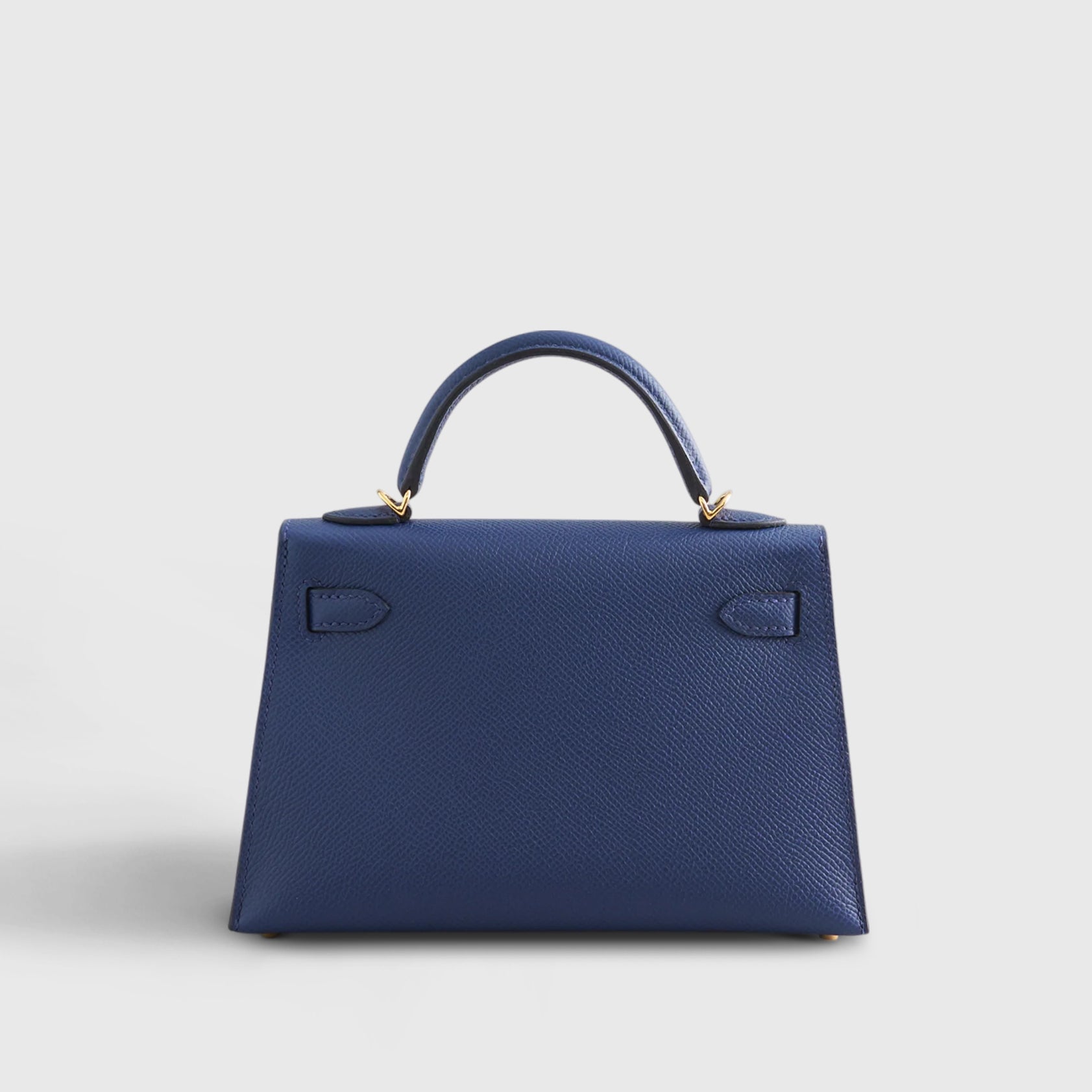 Hermès Kelly Mini Epsom Blue Navy Gold Hardware - eliteUSA