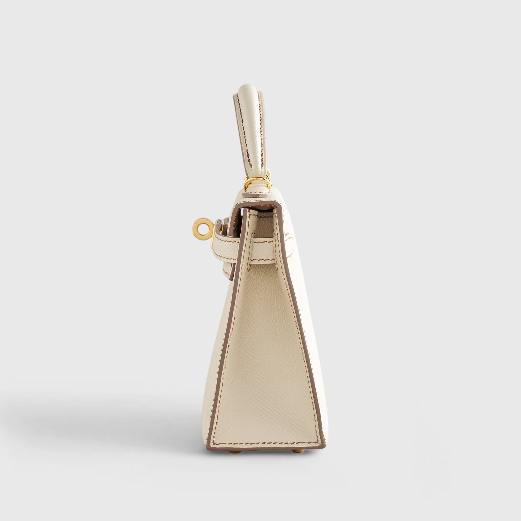 Hermès Kelly Mini Epsom Craie/Gold Gold Hardware HSS