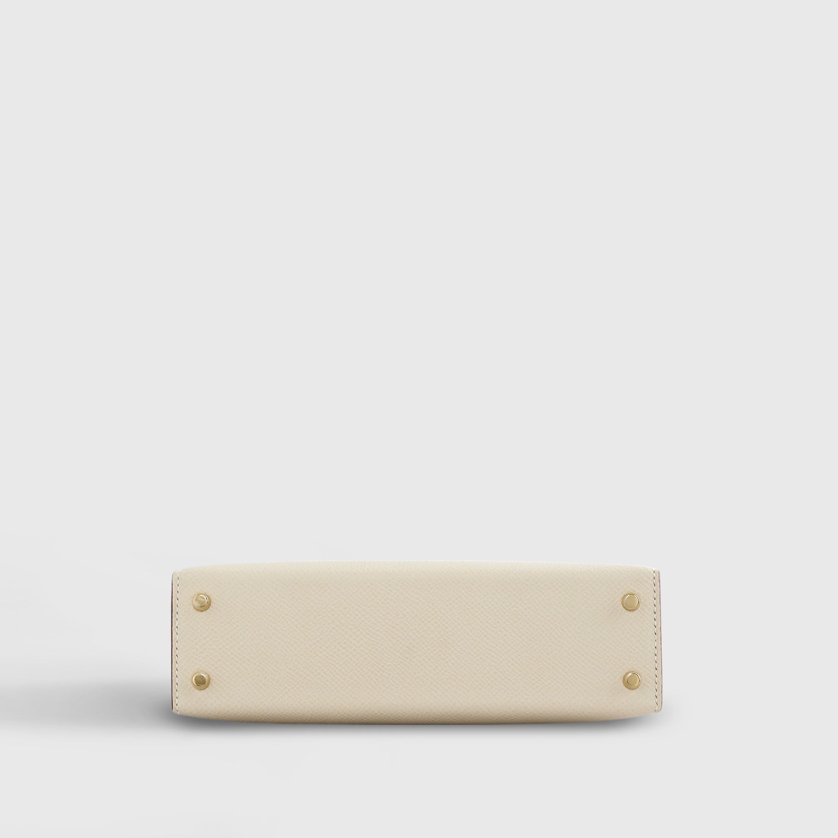 Hermès Kelly Mini Epsom Craie/Gold Sellier Permabrass Hardware HSS - eliteUSA