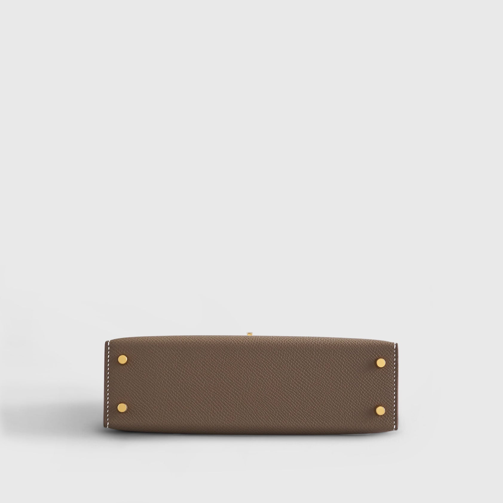 Hermès Kelly Mini Epsom Sellier Etoupe Gold Hardware