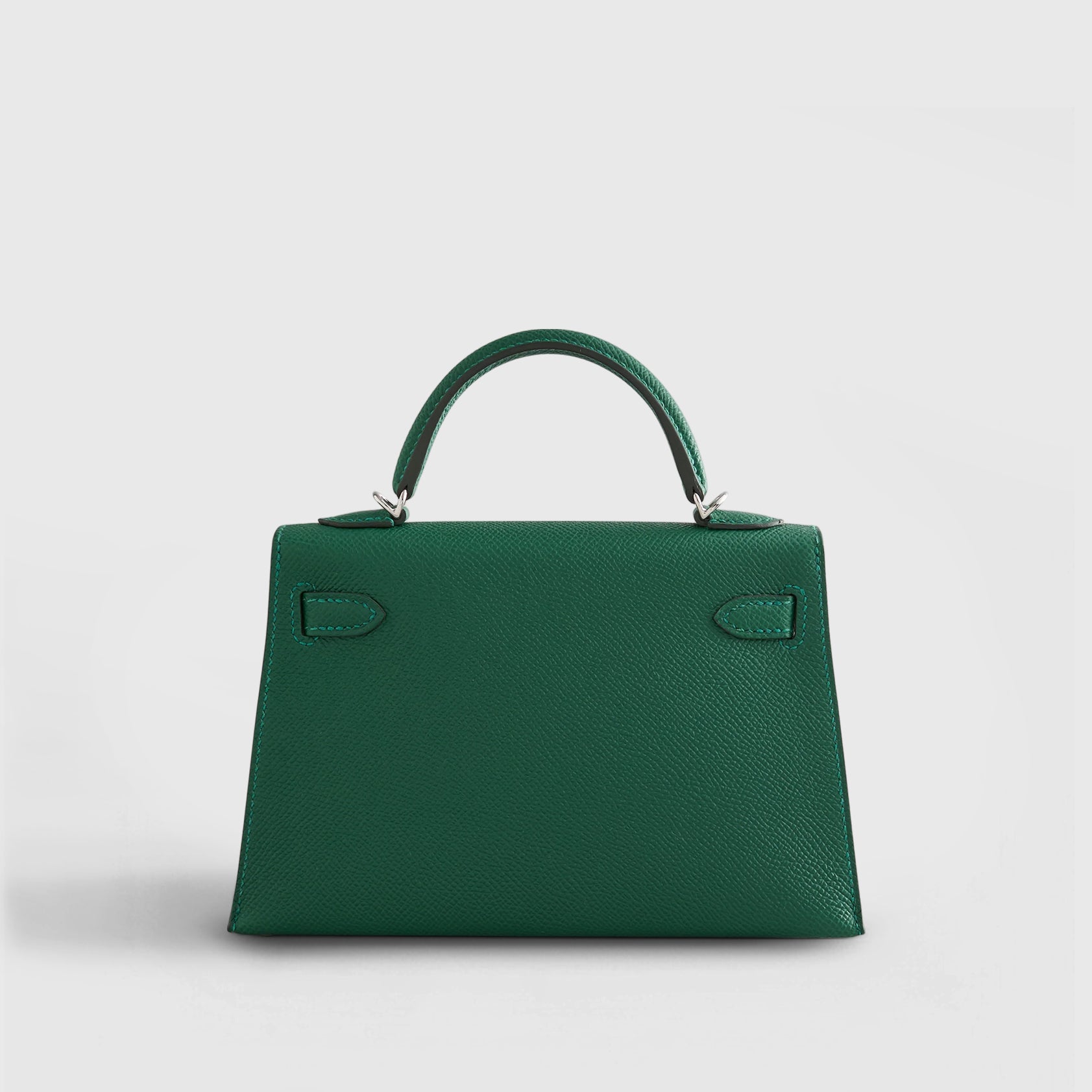 Hermès Kelly Mini Epsom Vert Moyen Electrum Sellier