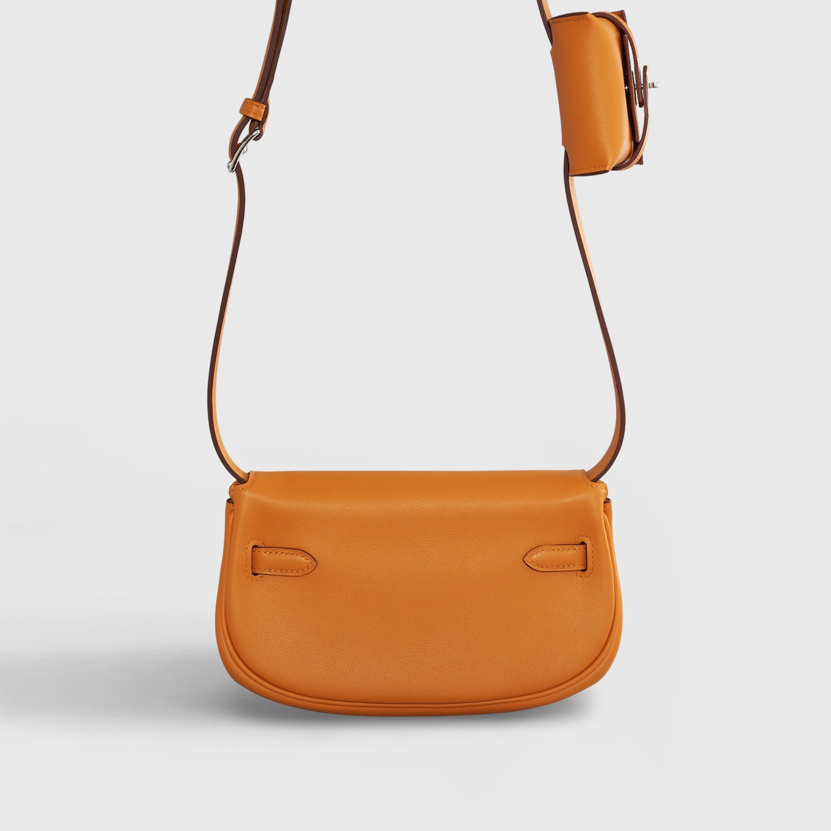 Hermès Kelly Moove Swift Apricot Palladium Hardware