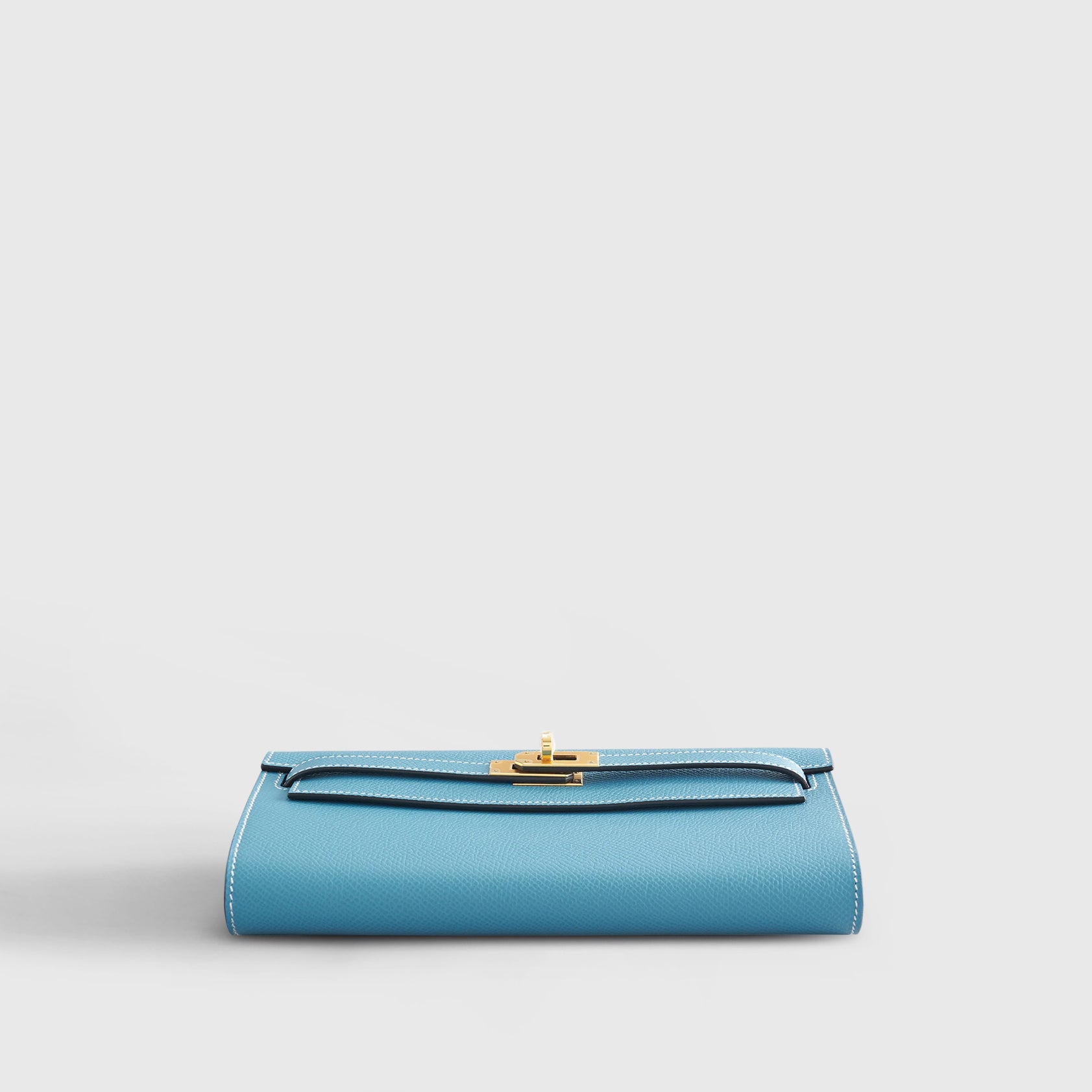 Hermès Kelly To Go Epsom Blue Jean Gold Hardware - eliteUSA