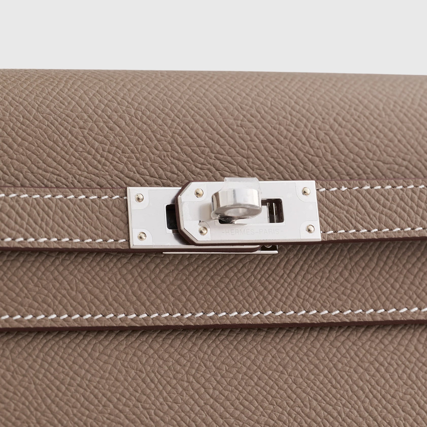 Hermès Kelly To Go Epsom Etoupe Sellier Palladium Hardware - eliteUSA