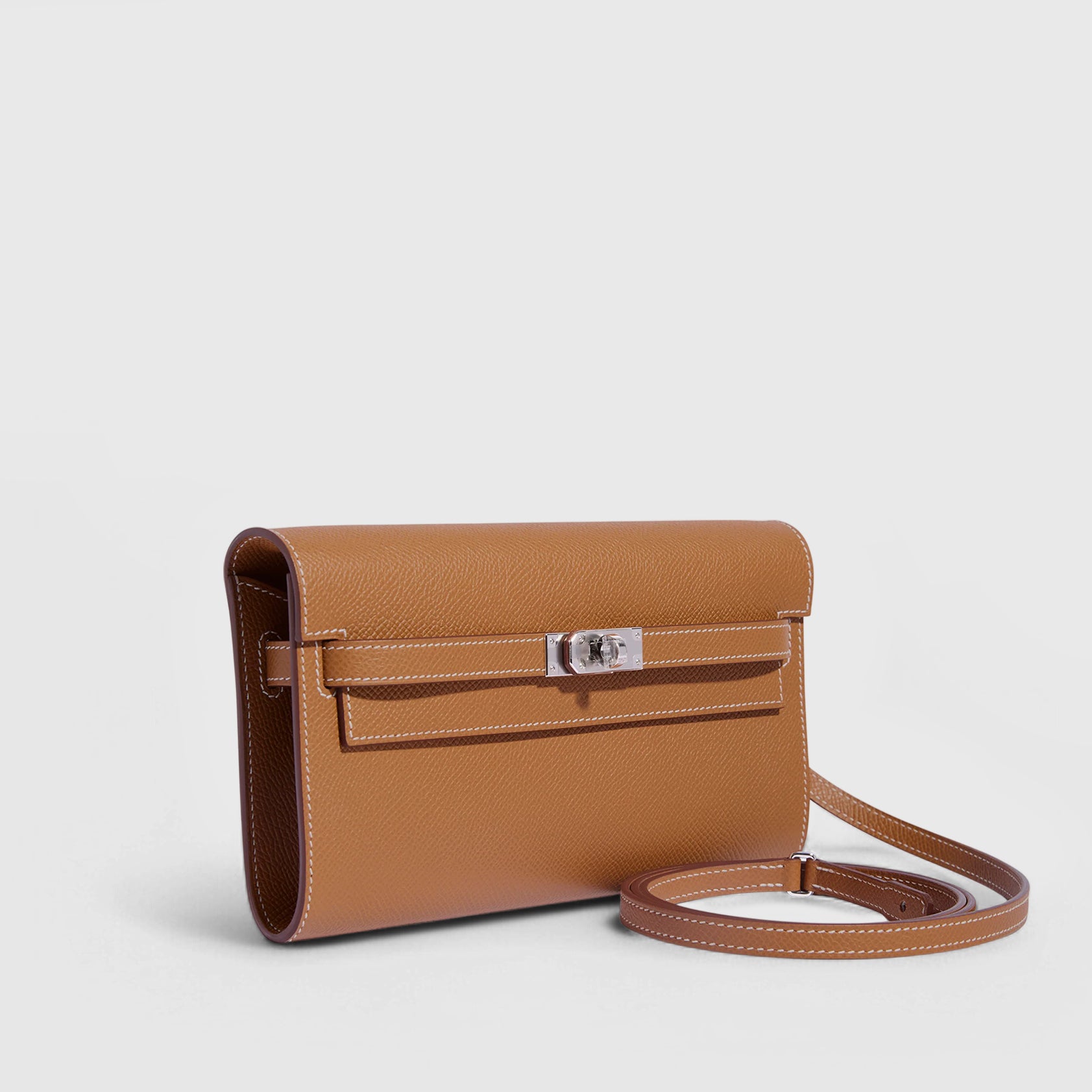 Hermès Kelly To Go Epsom Wallet Gold Palladium Hardware