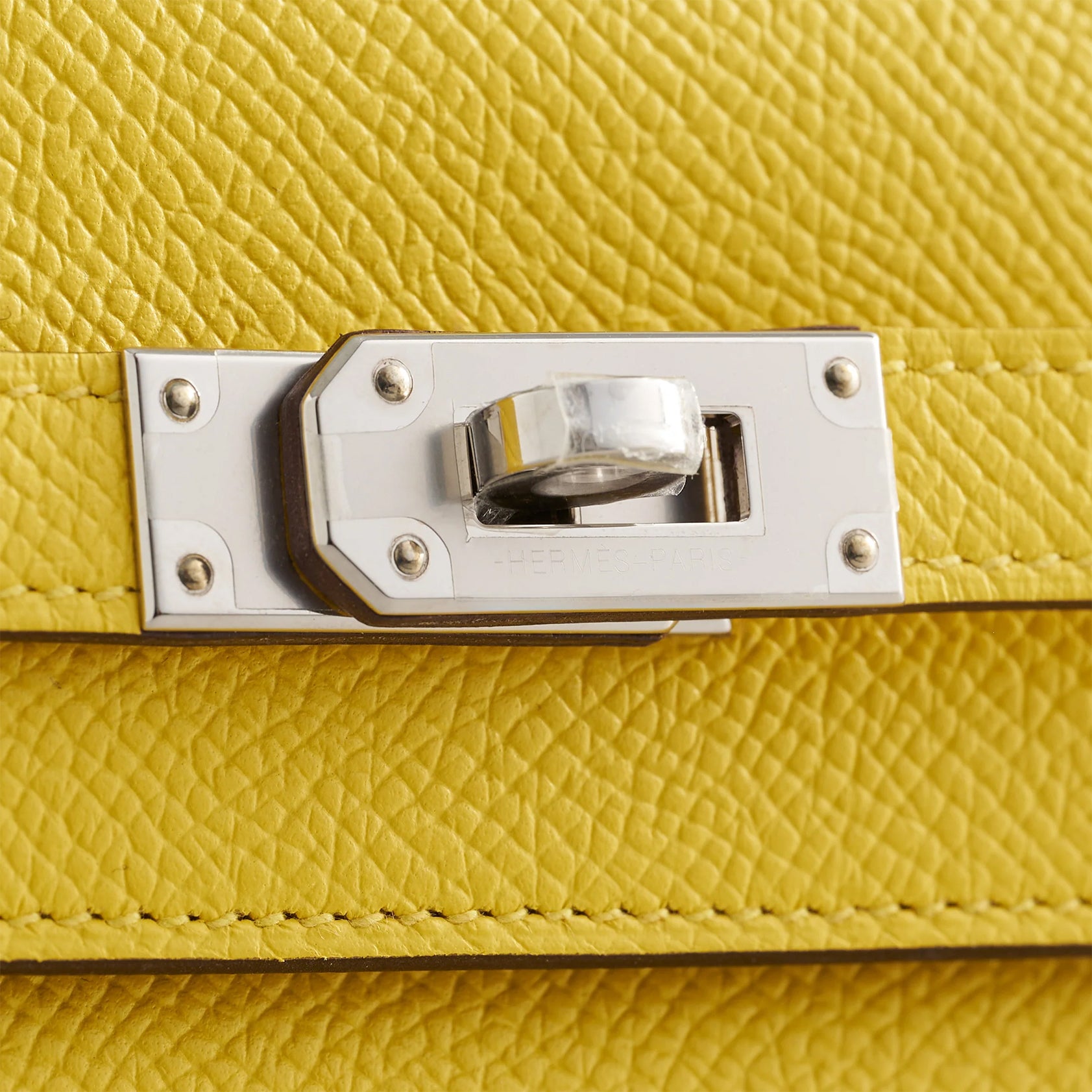 Hermès Kelly To Go Epsom Jaune de Naples Palladium Hardware - eliteUSA