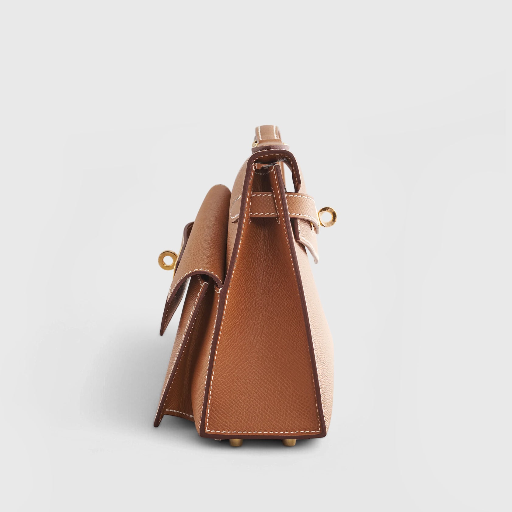 Hermès Kelly en Desordre 20 Gold Epsom Sellier Gold Hardware - eliteUSA