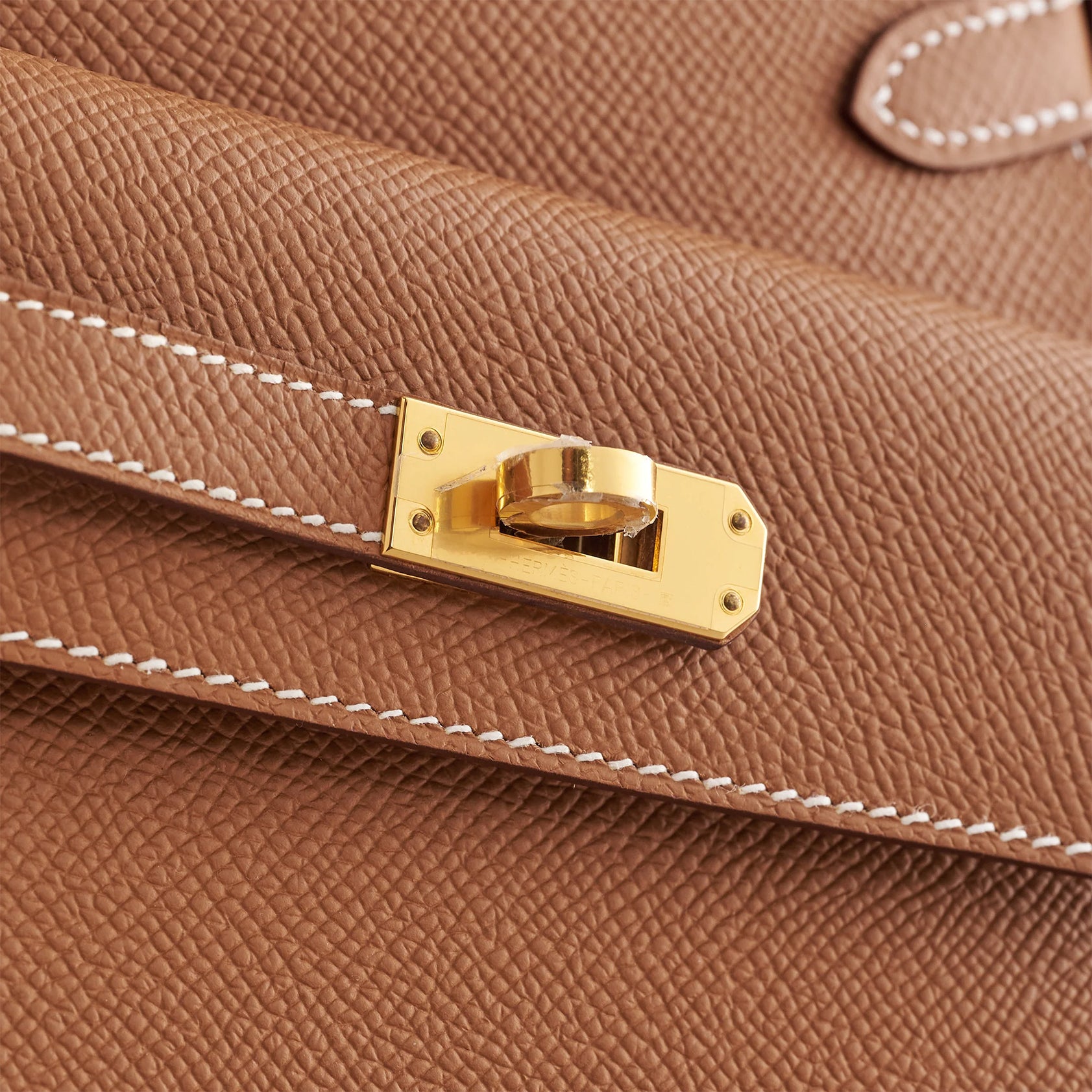 Hermès Kelly en Desordre 20 Gold Epsom Sellier Gold Hardware - eliteUSA