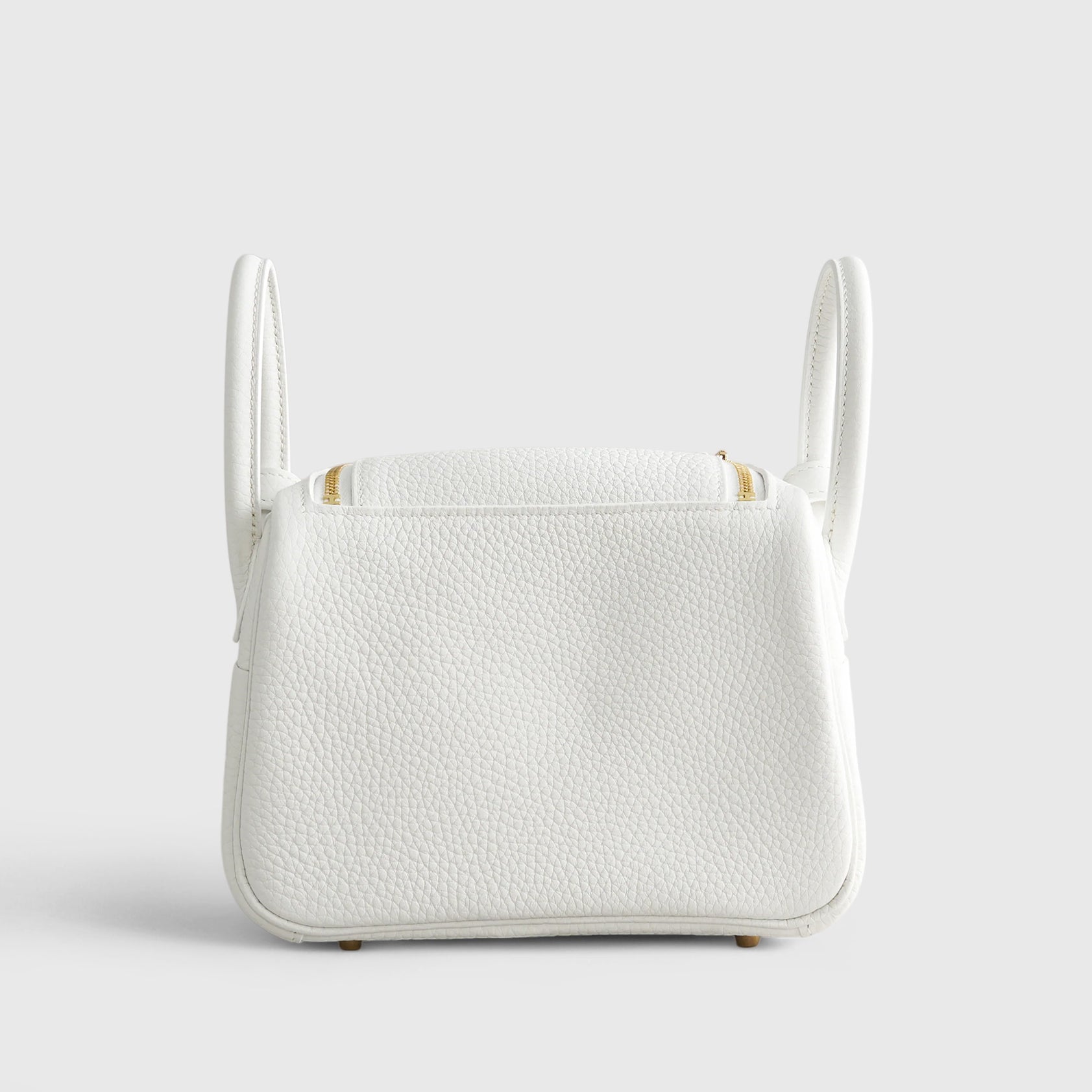 Hermès Lindy 20 Calfskin New White Gold Hardware - eliteUSA