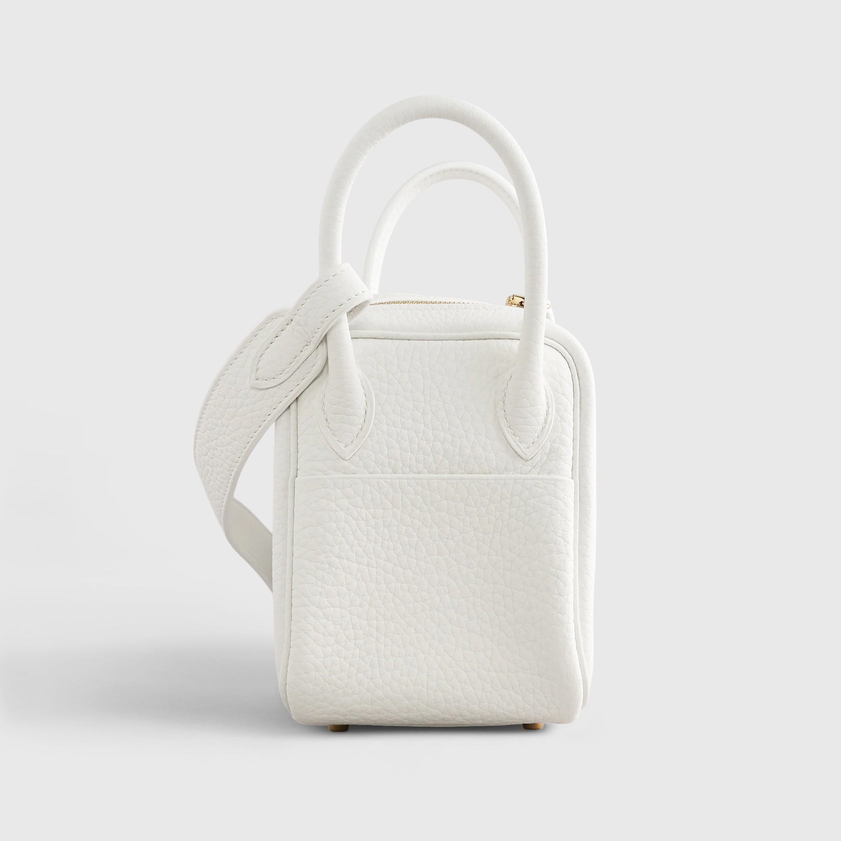 Hermès Lindy 20 Calfskin New White Gold Hardware - eliteUSA