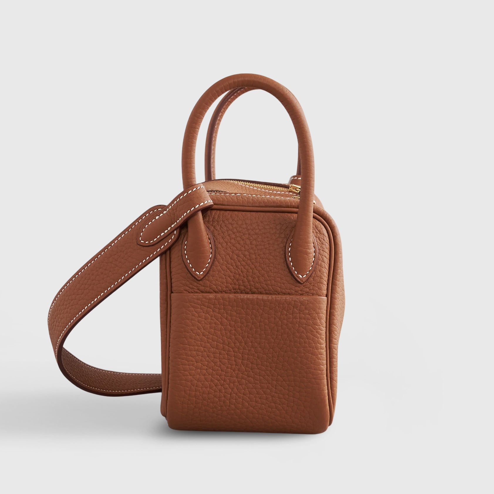 Hermès Lindy 20 Clemence Gold Gold Hardware - eliteUSA