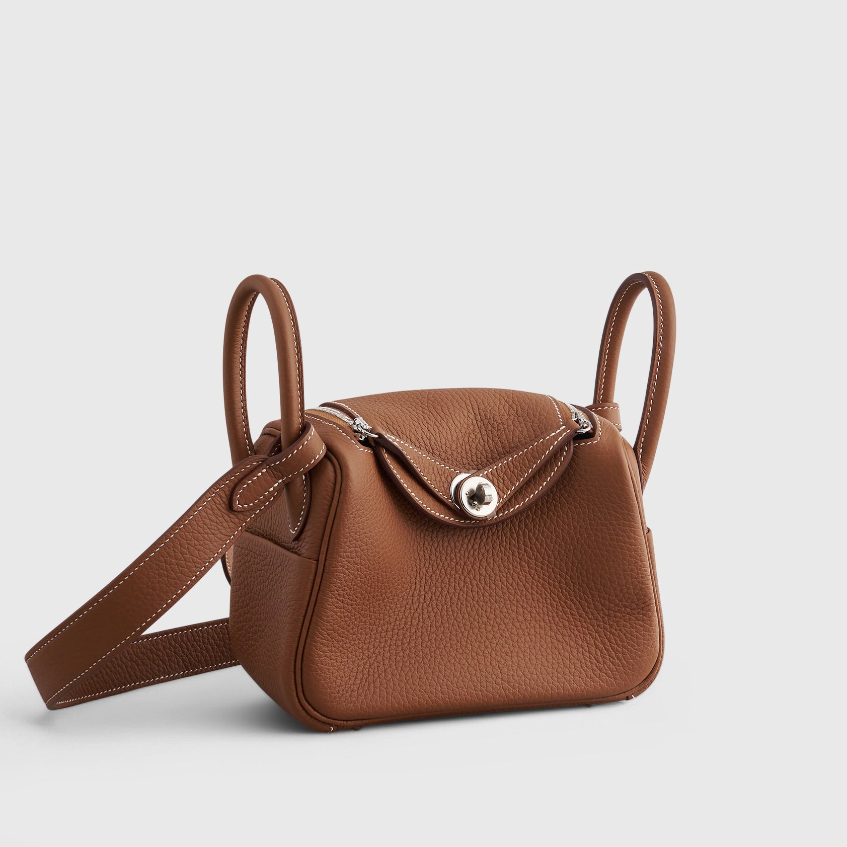 Hermès Lindy 20 Clemence Gold Palladium Hardware - eliteUSA