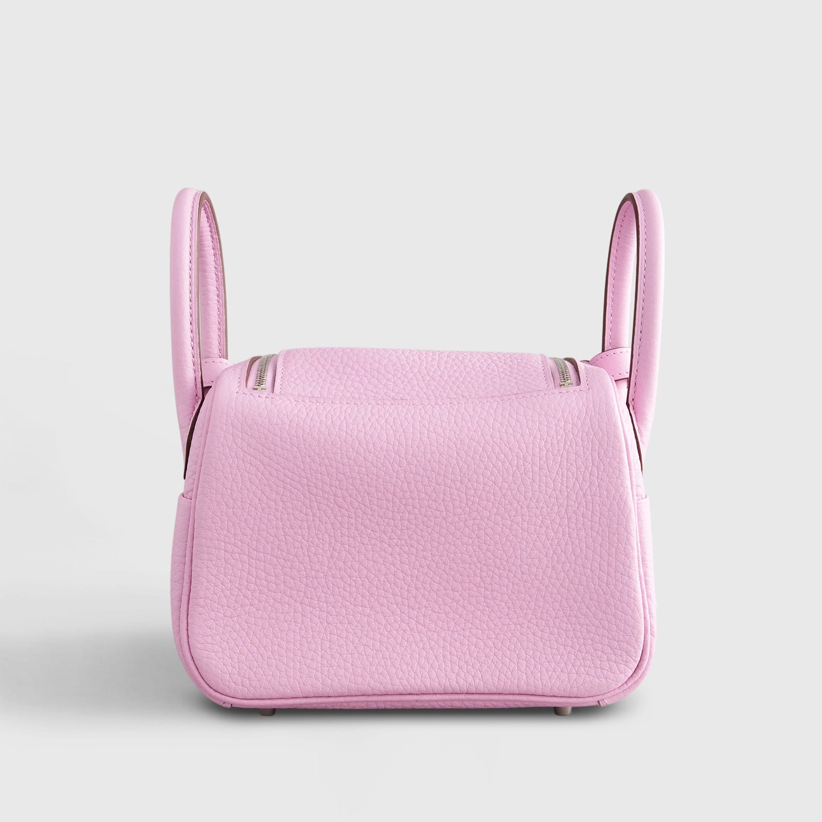 Hermès Lindy 20 Clemence Mauve Sylvester Palladium Hardware