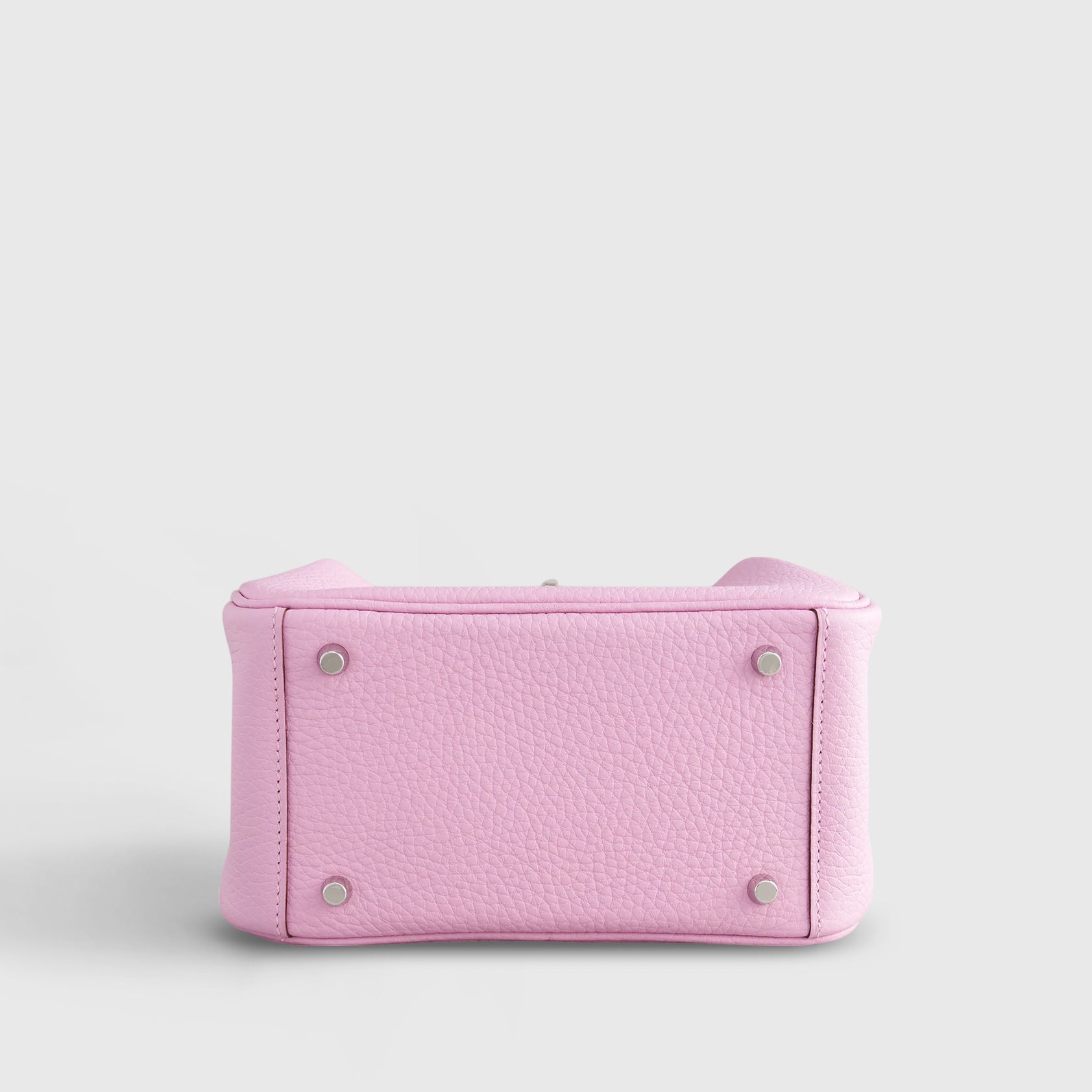 Hermès Lindy 20 Clemence Mauve Sylvester Palladium Hardware