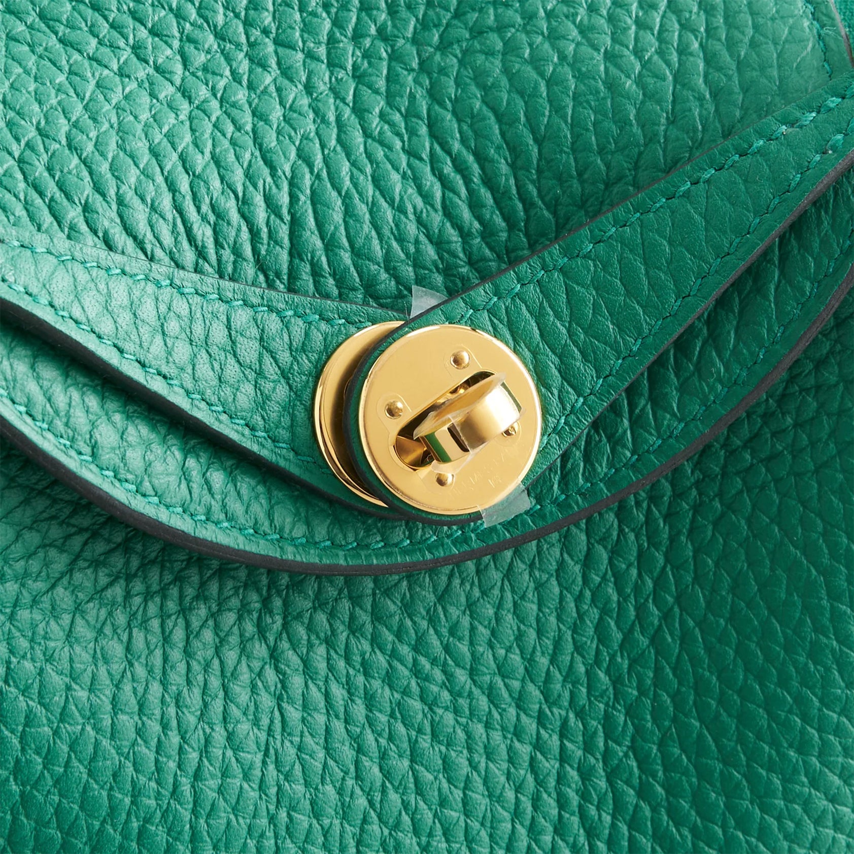 Hermès Lindy 20 Clemence Vert Vertigo Gold Hardware - eliteUSA