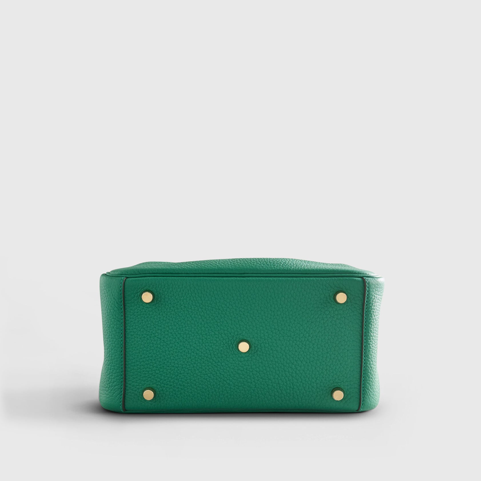 Hermès Lindy 26 Clemence Vert Vertigo Gold Hardware