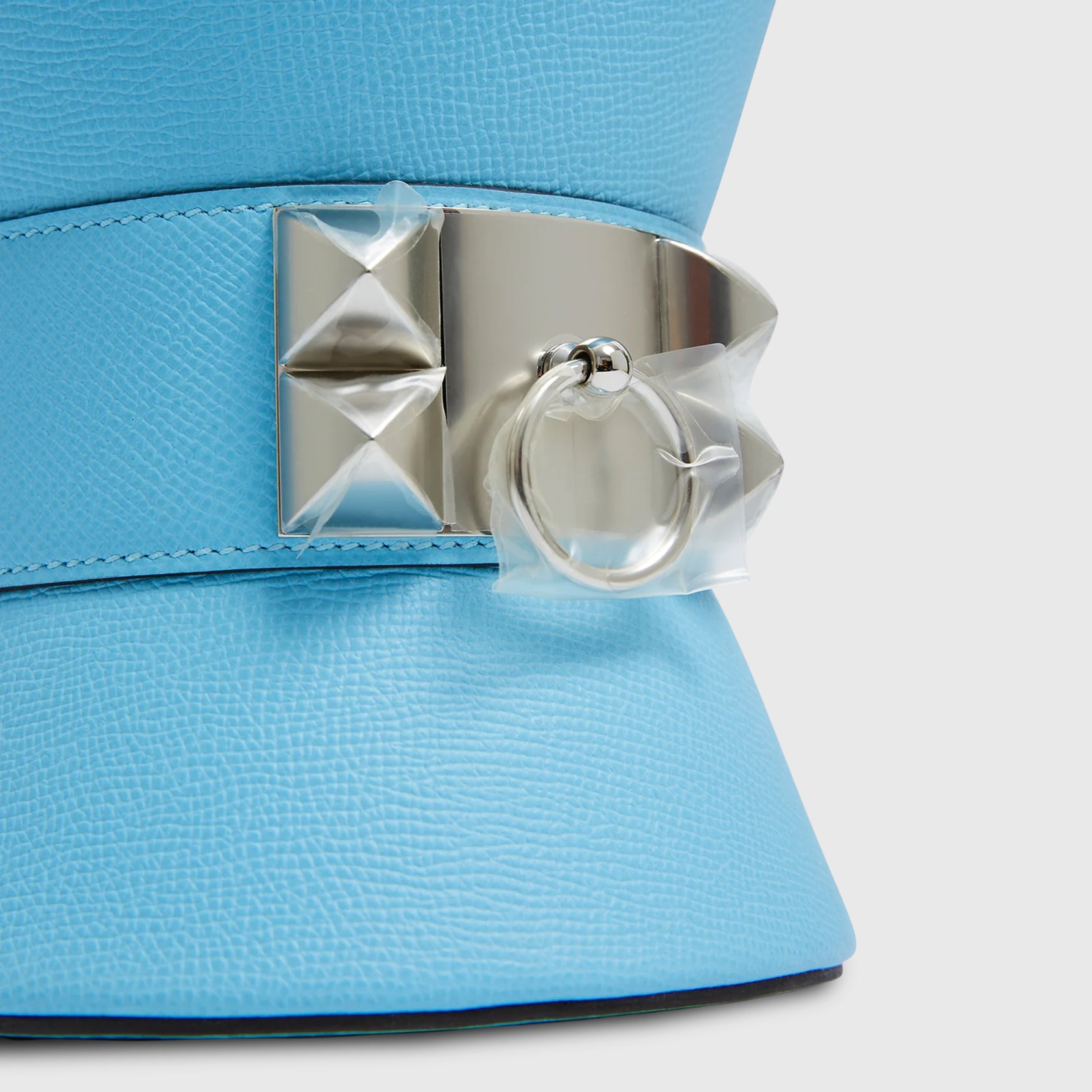 Hermès Medor Bag Mini Epsom Blue Celeste Palladium Hardware