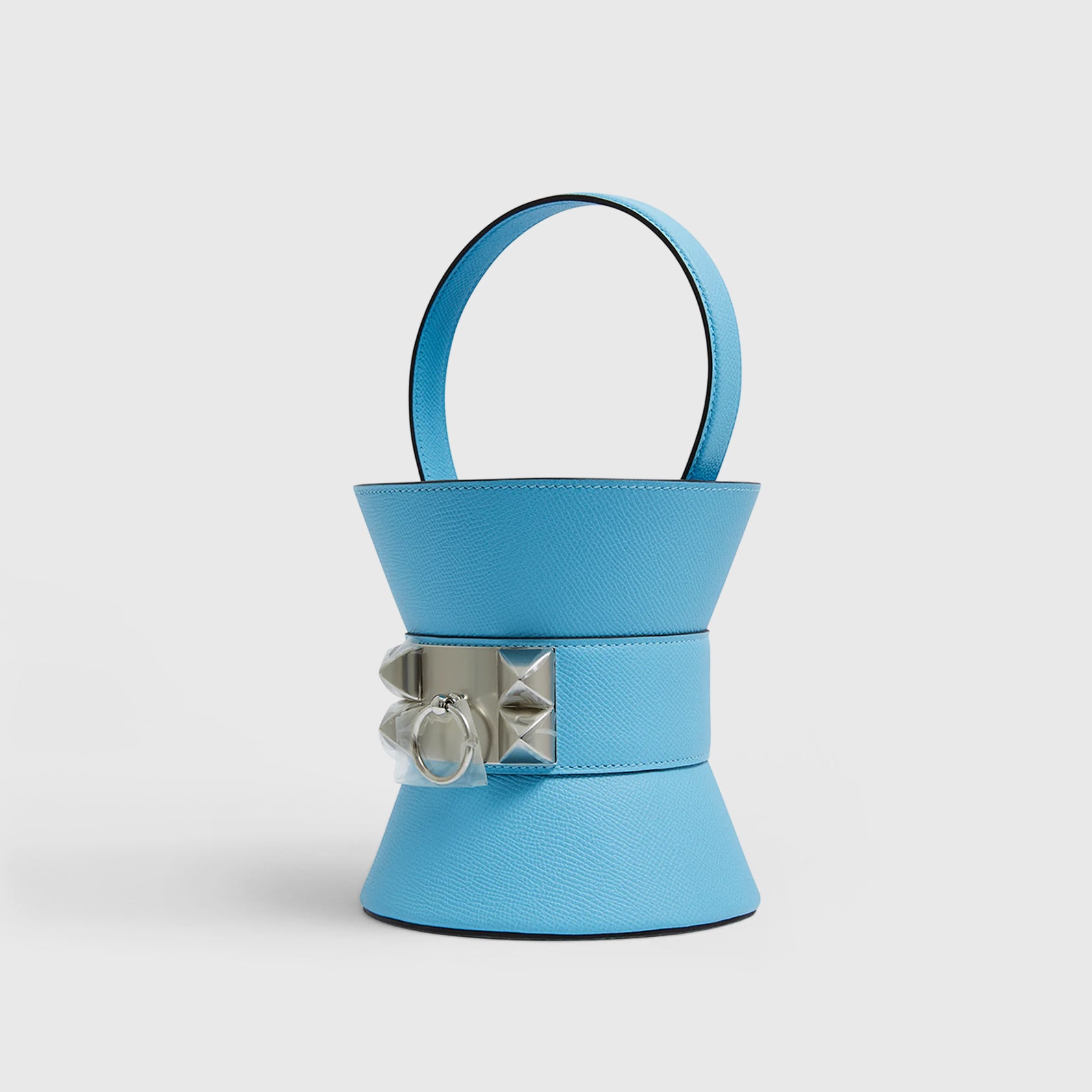 Hermès Medor Bag Mini Epsom Blue Celeste Palladium Hardware