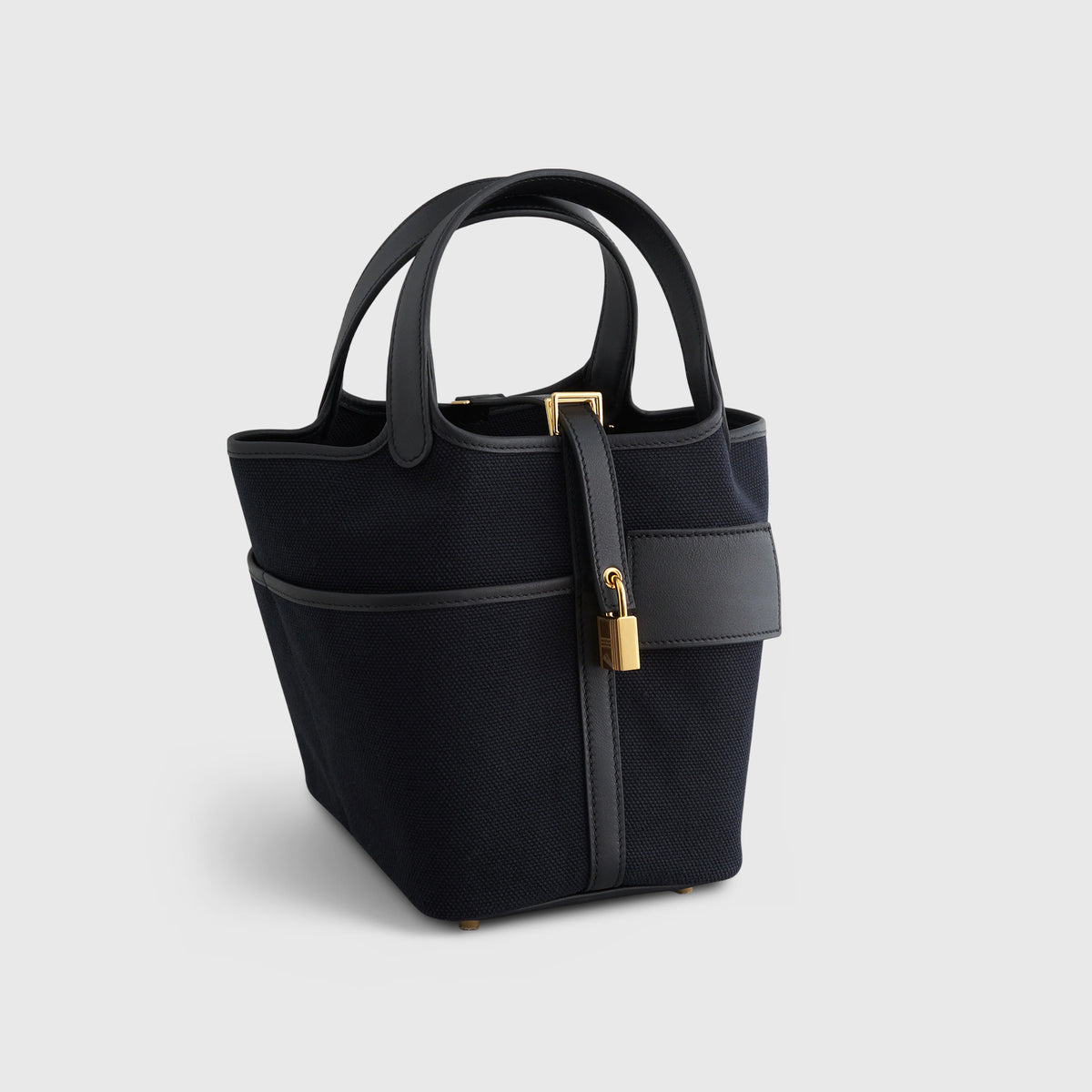 Hermes Black Rayon Polyurethane Cotton #282310H65B Buy Hermes Picotin 22 Taurillon Clemence 89 Noir | Maxuria main image 3
