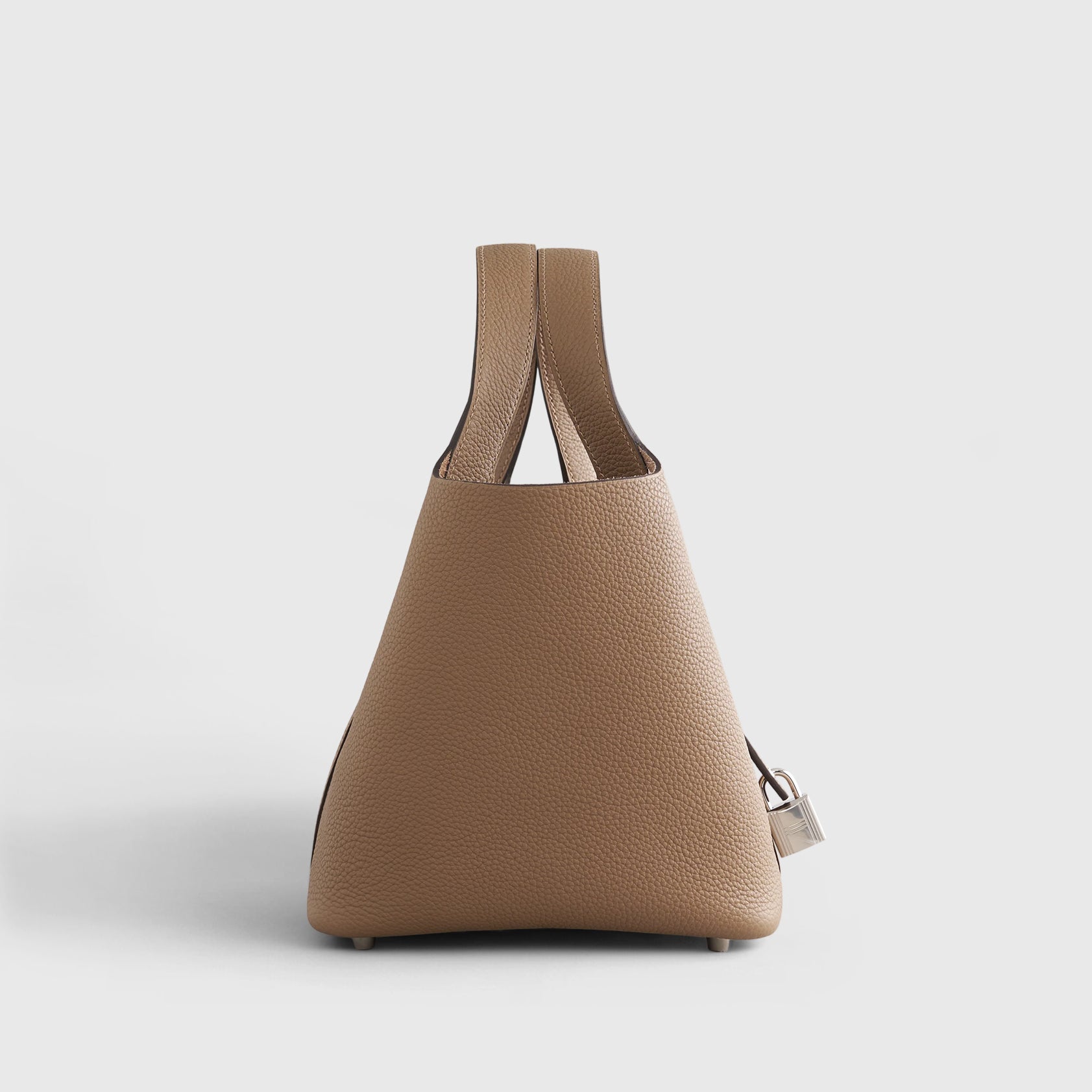 Hermès Picotin 18 Clemence Beige De Weimar Palladium Hardware - eliteUSA