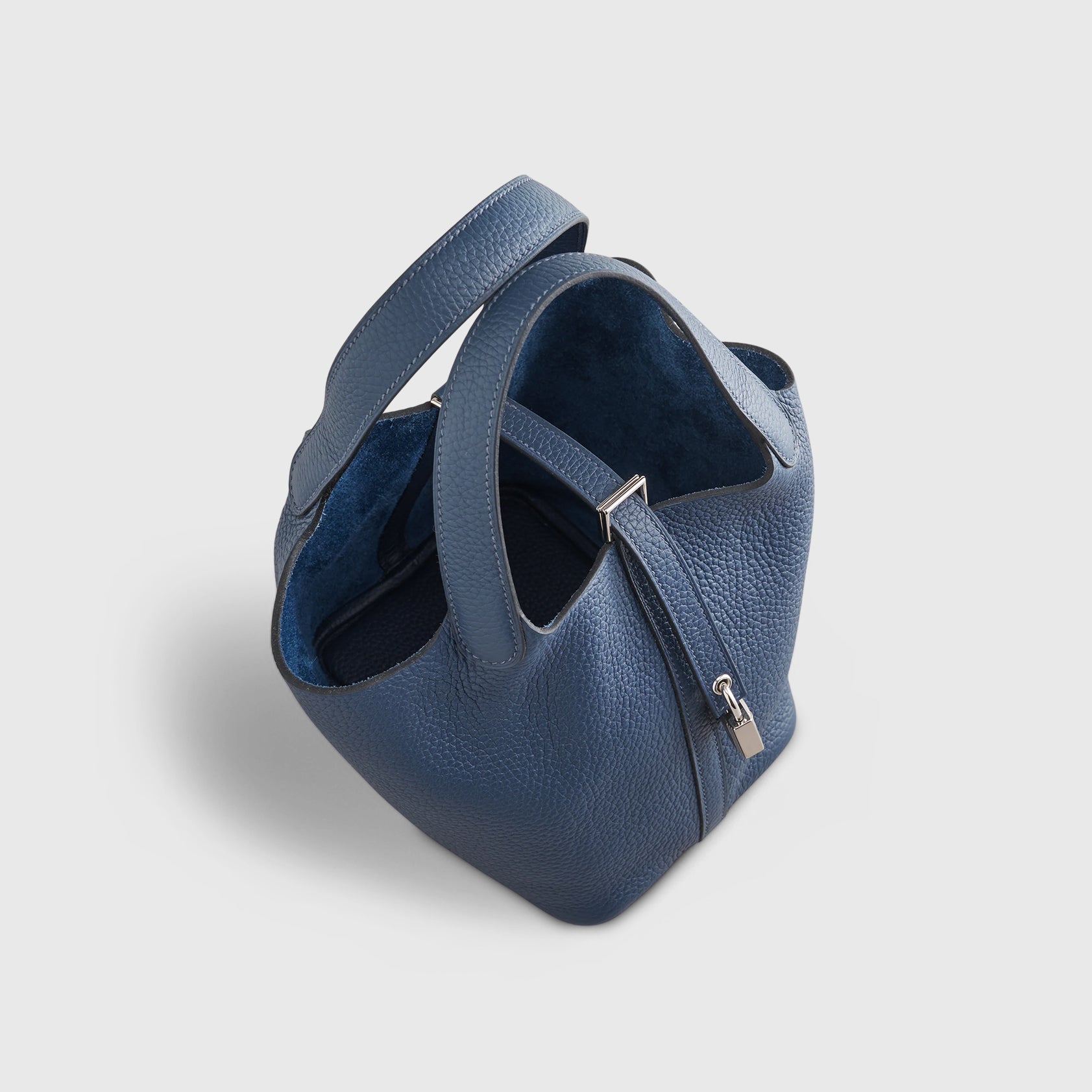 Hermès Picotin 18 Clemence Blue de Prusse Palladium Hardware - eliteUSA