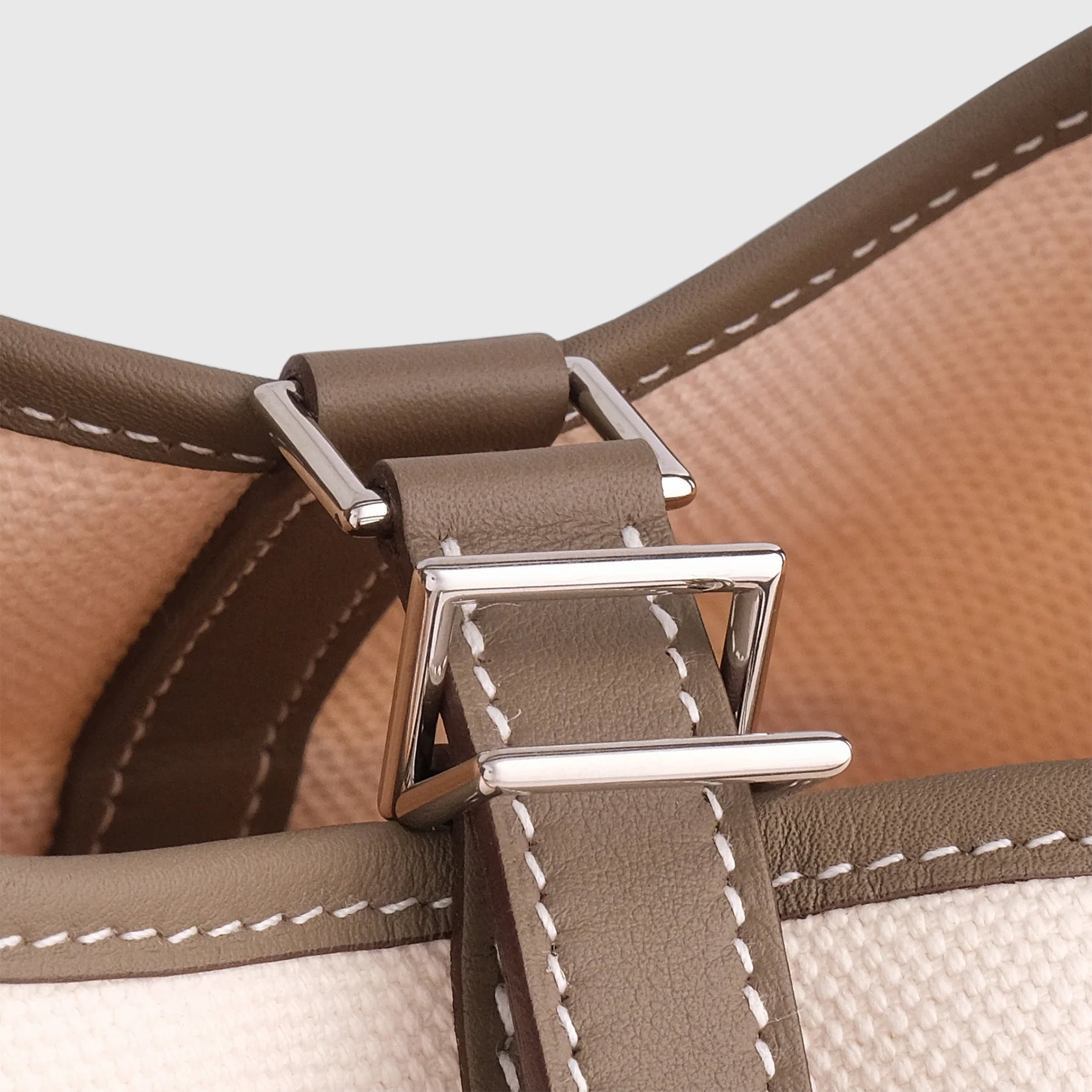 Hermès Picotin 18 Ecru/Etoupe Cargo Palladium Hardware - eliteUSA