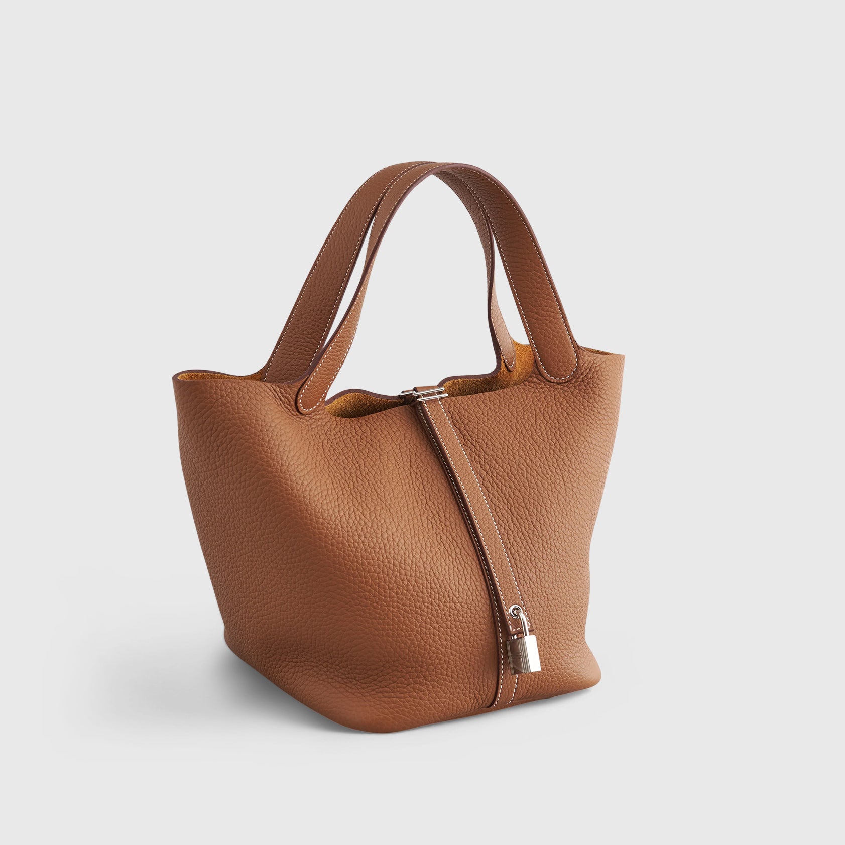 Hermès Picotin 22 Clemence Gold Palladium Hardware - eliteUSA