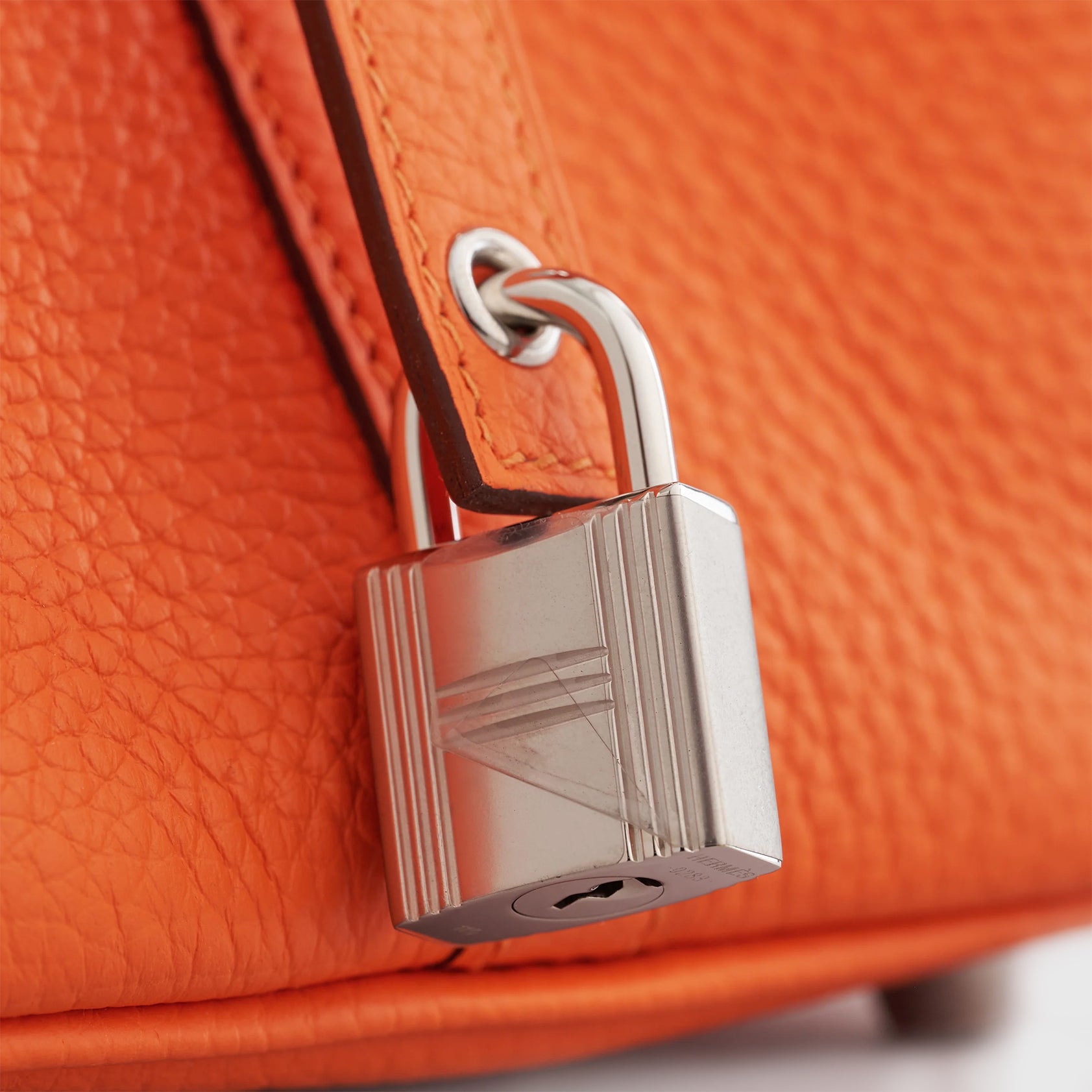 Hermès Picotin Lock 18 Orange Minium Clemence Palladium Hardware - eliteUSA