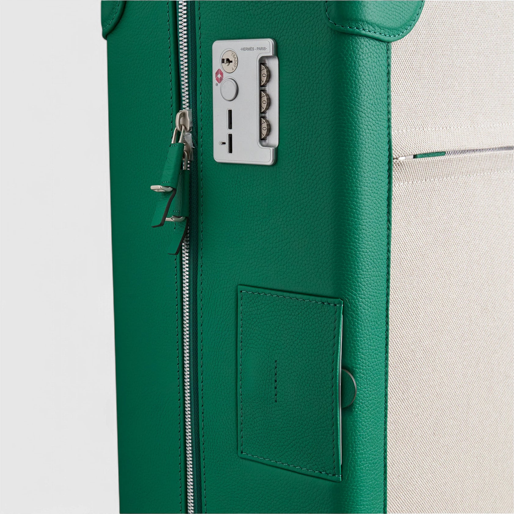 Hermès R.M.S Cabine Trolley 55 Ecru/Amande/Vertigo/Citron Palladium Hardware - eliteUSA