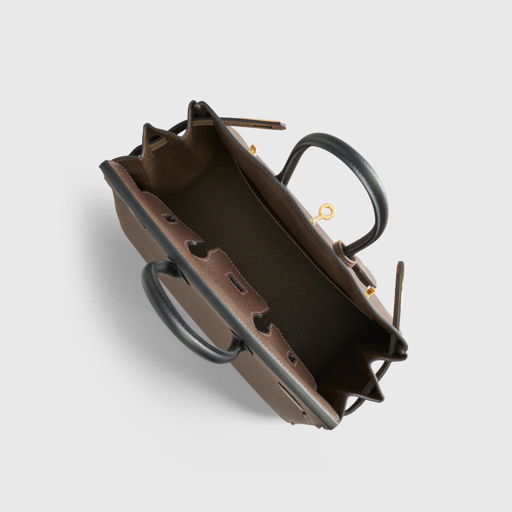 Hermès Birkin 25 Epsom Ecorce/Etoupe/Black Gold Hardware