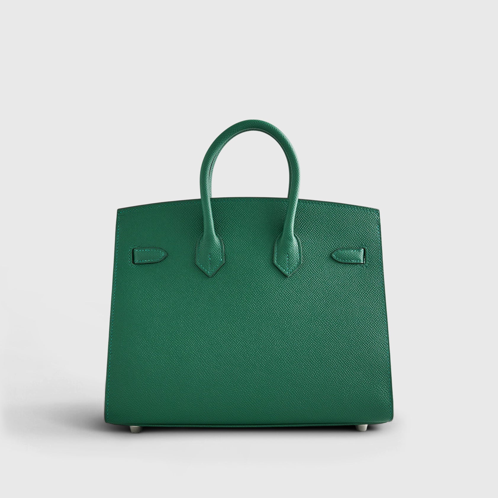 Hermès Birkin 25 Epsom Vert Moyen Electrum Sellier