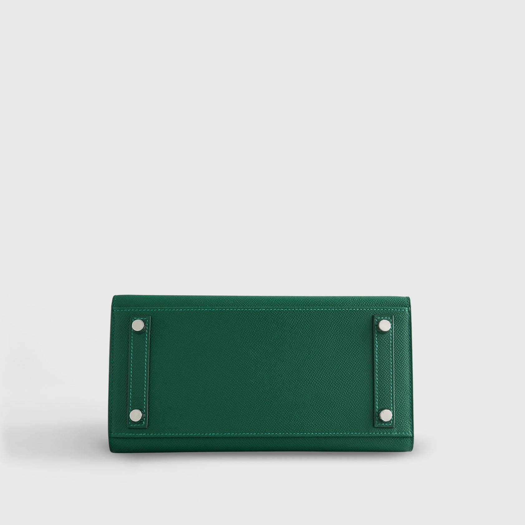 Hermès Birkin 25 Epsom Vert Moyen Electrum Sellier