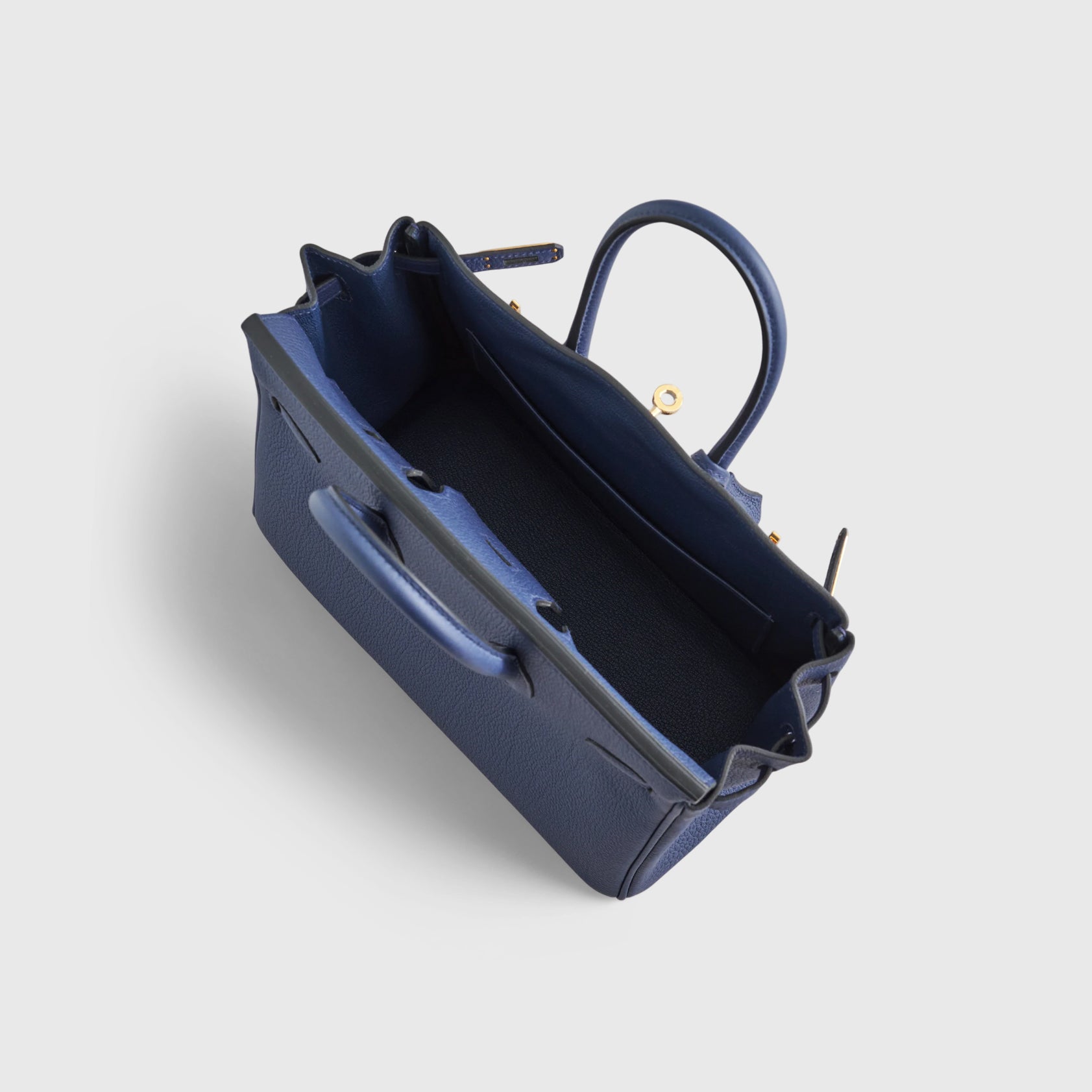 Hermès Birkin 25 Togo Blue Navy Gold Hardware - eliteUSA