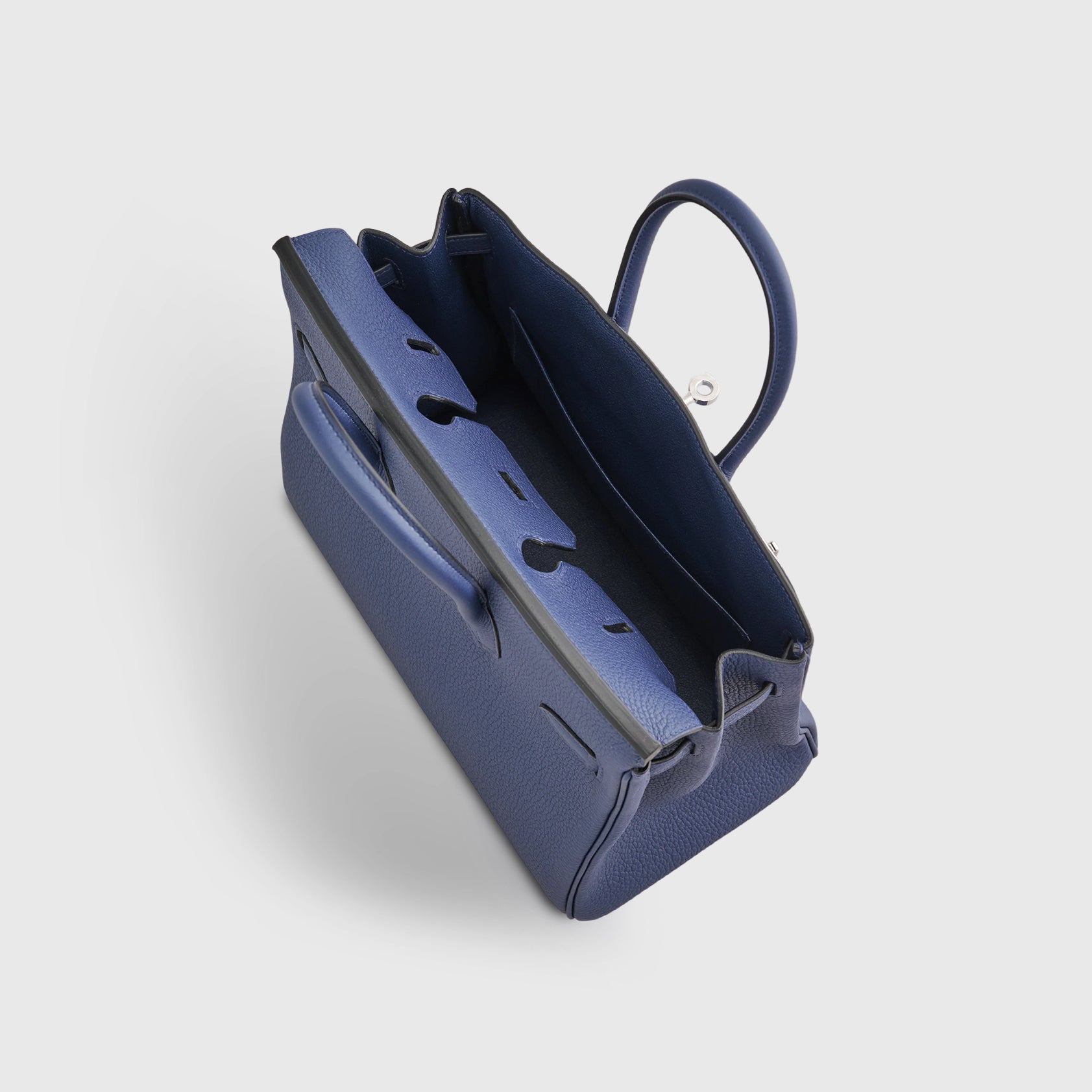 Hermès Birkin 25 Togo Blue Navy Palladium Hardware - eliteUSA