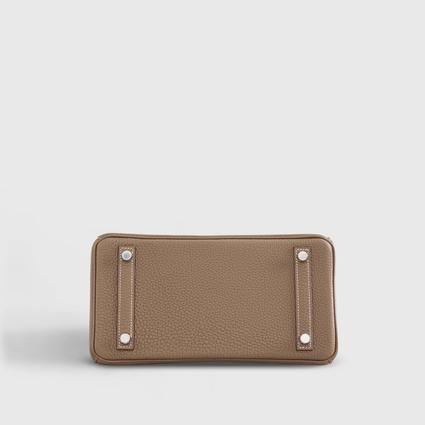 Hermès Birkin 25 Togo Etoupe Palladium Hardware Retourne - eliteUSA