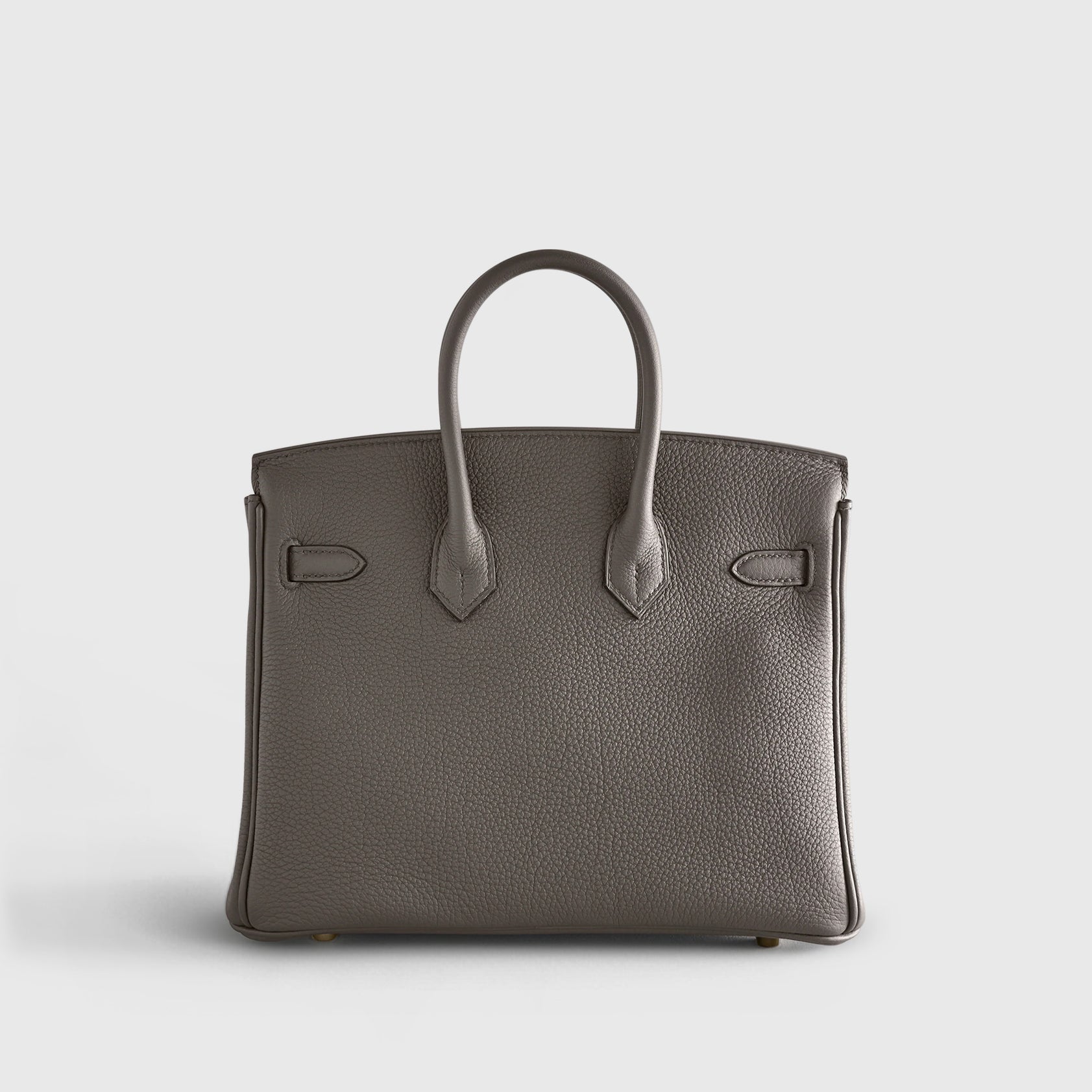 Hermès Birkin 25 Togo Gris Etain Gold Hardware