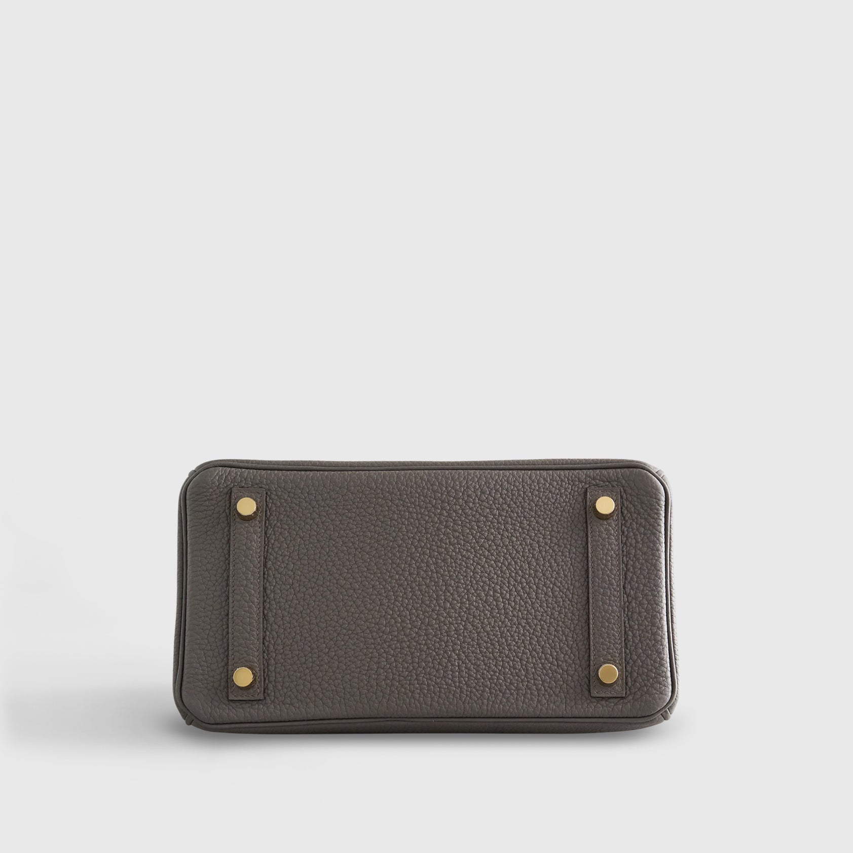 Hermès Birkin 25 Togo Gris Etain Gold Hardware