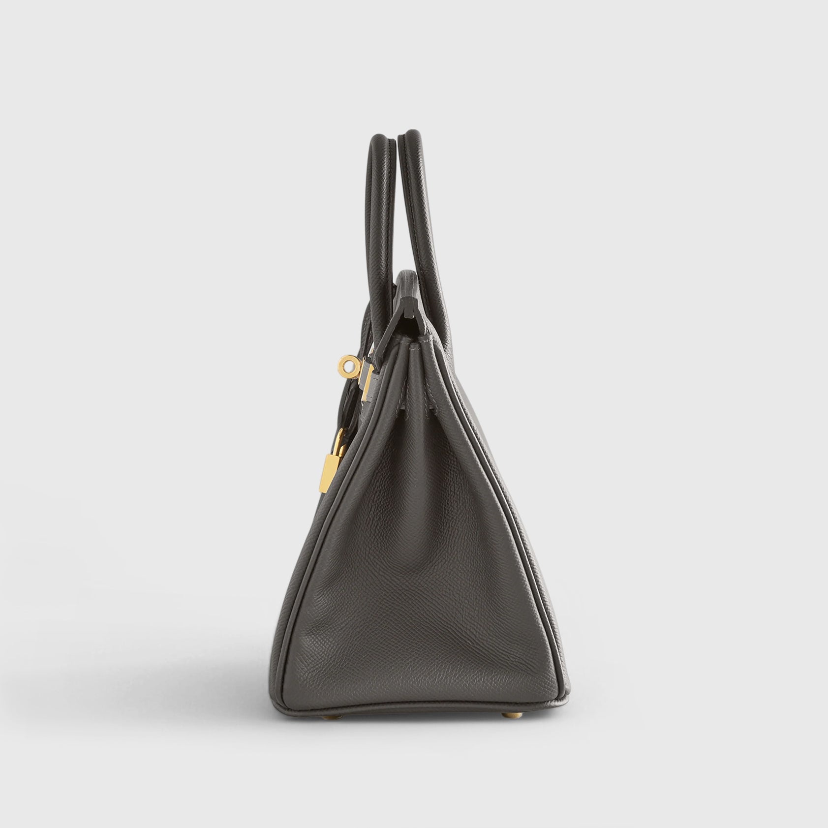 Hermès Birkin 25 Togo Gris Etain Gold Hardware