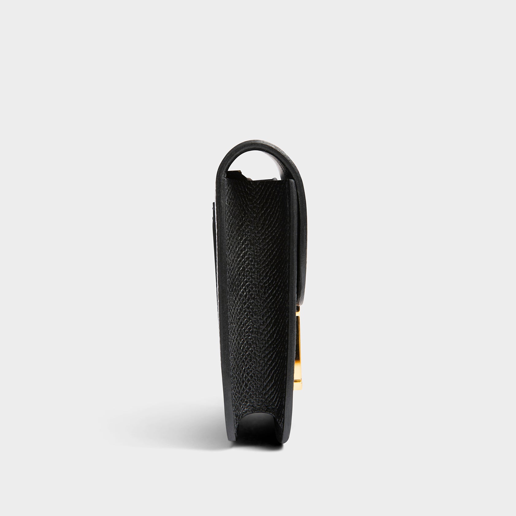 Hermès Constance Slim Wallet Epsom Black Gold Hardware