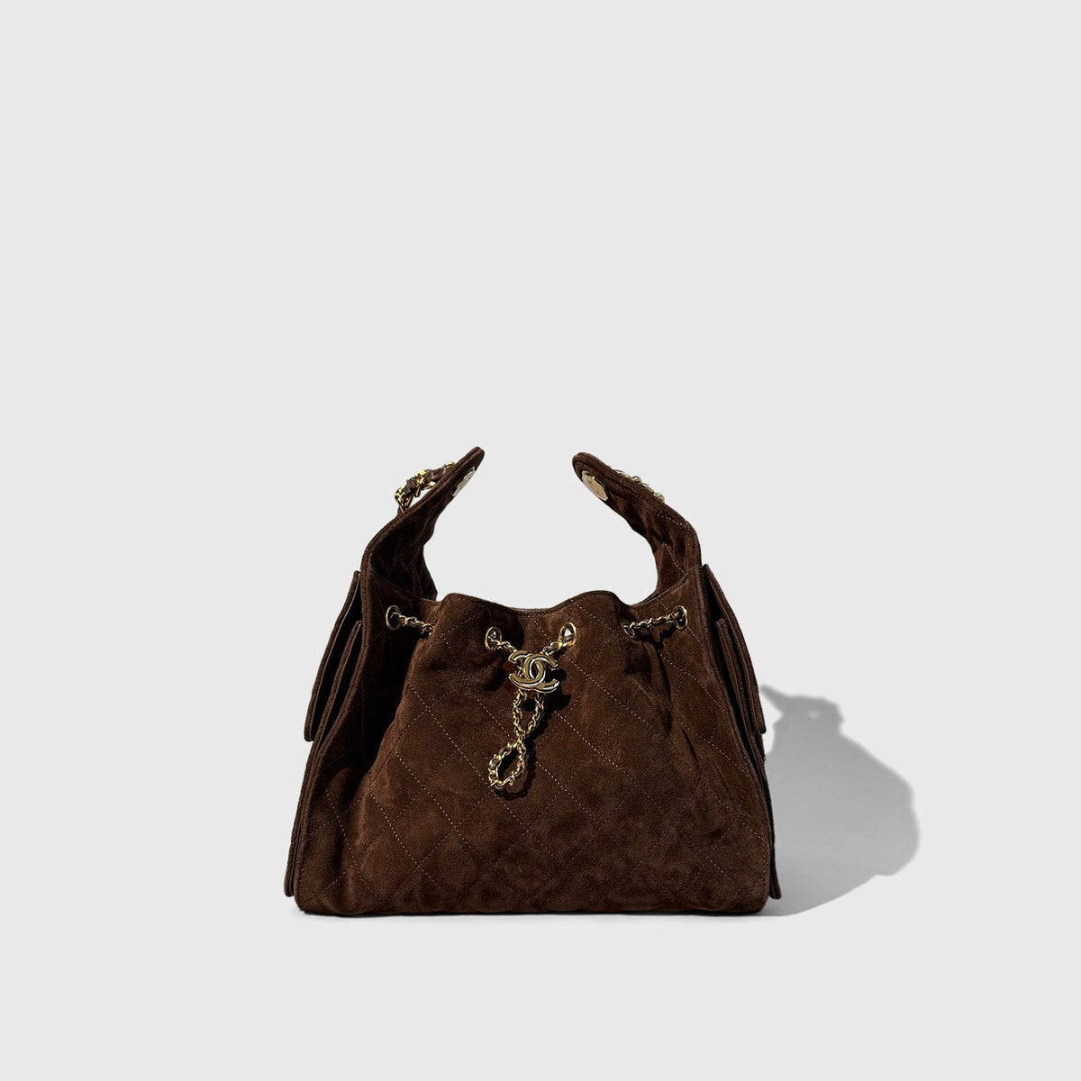 Chanel 25 Suede Small Hobo