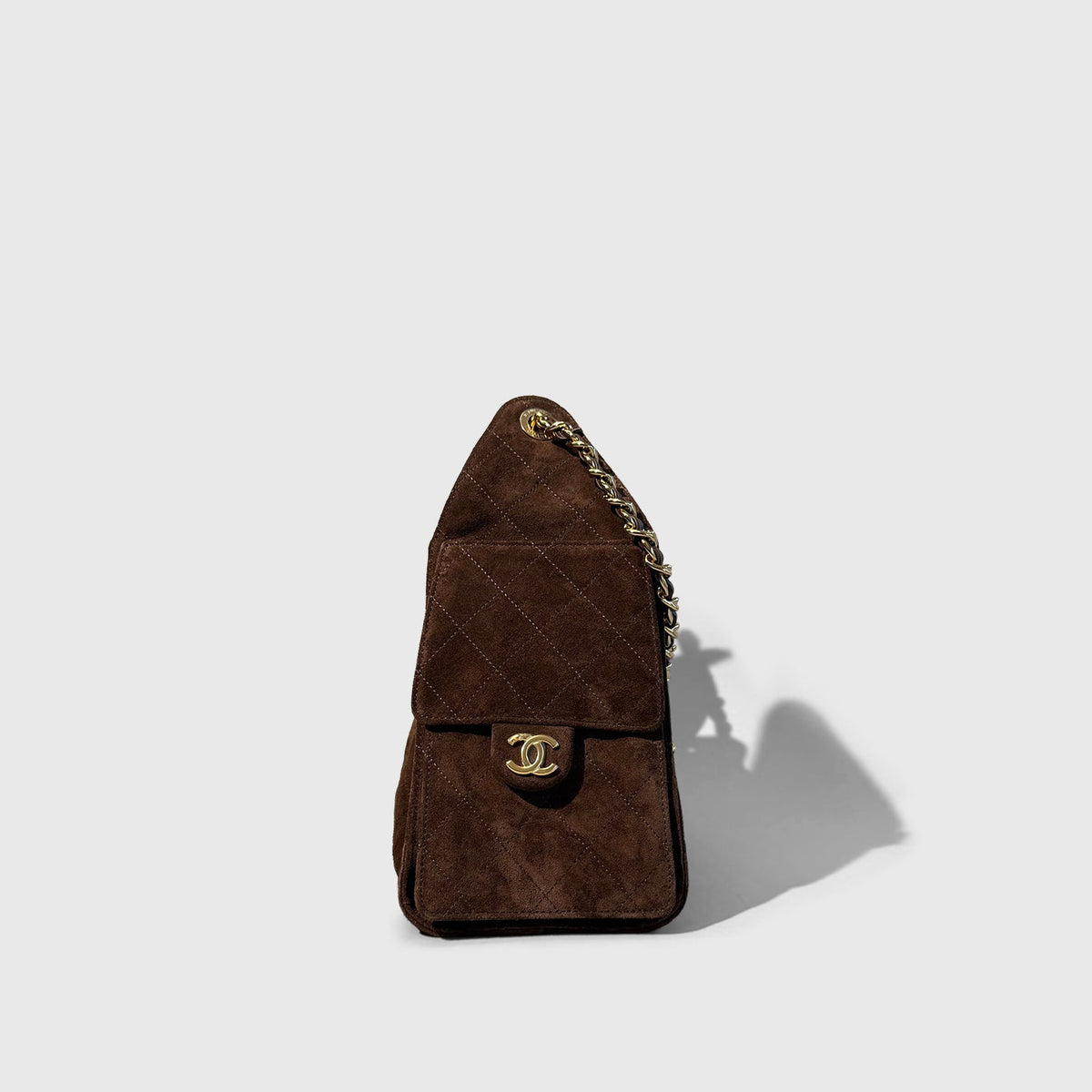 Chanel 25 Suede Small Hobo