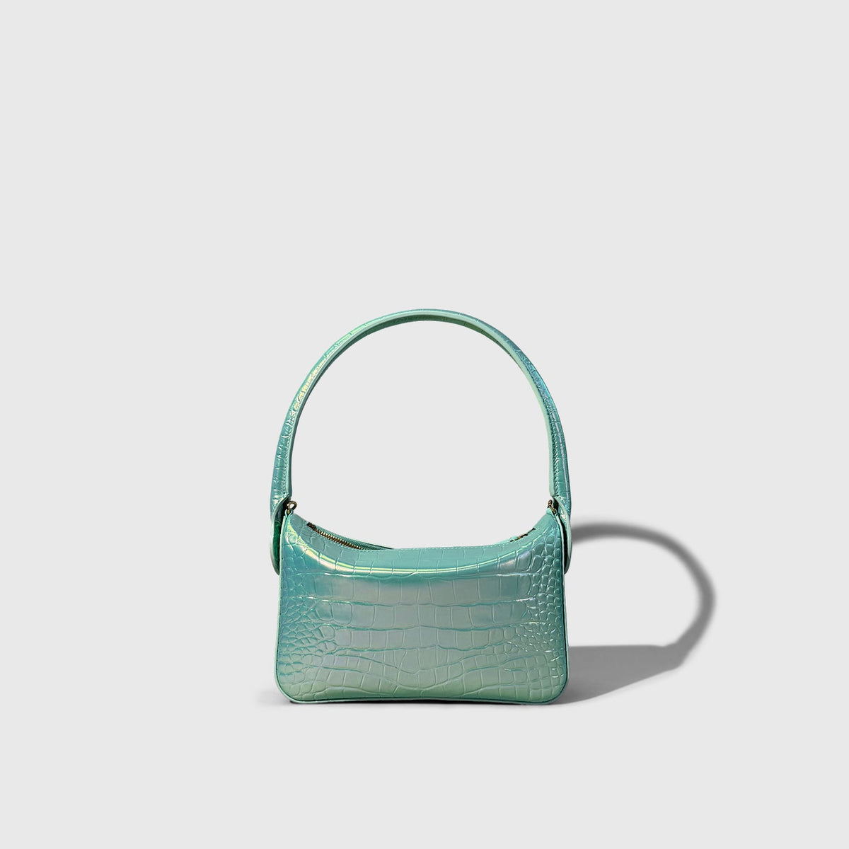 Chanel Iridescent Croc Embossed Shoulder Bag