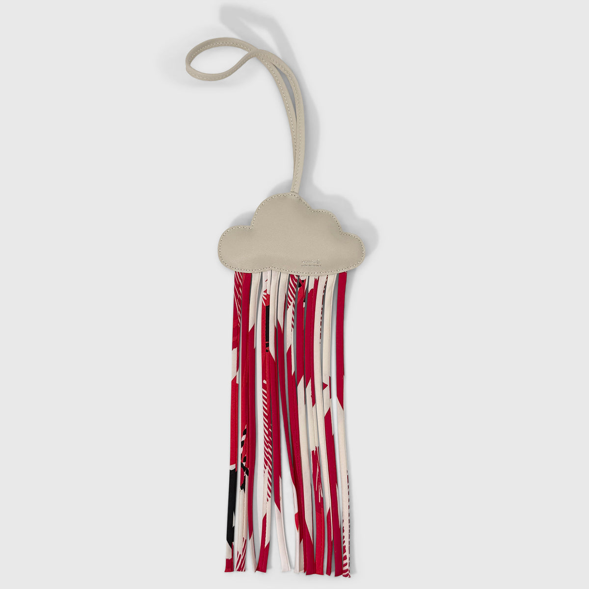 Hermès Cloud Charm White Red Black
