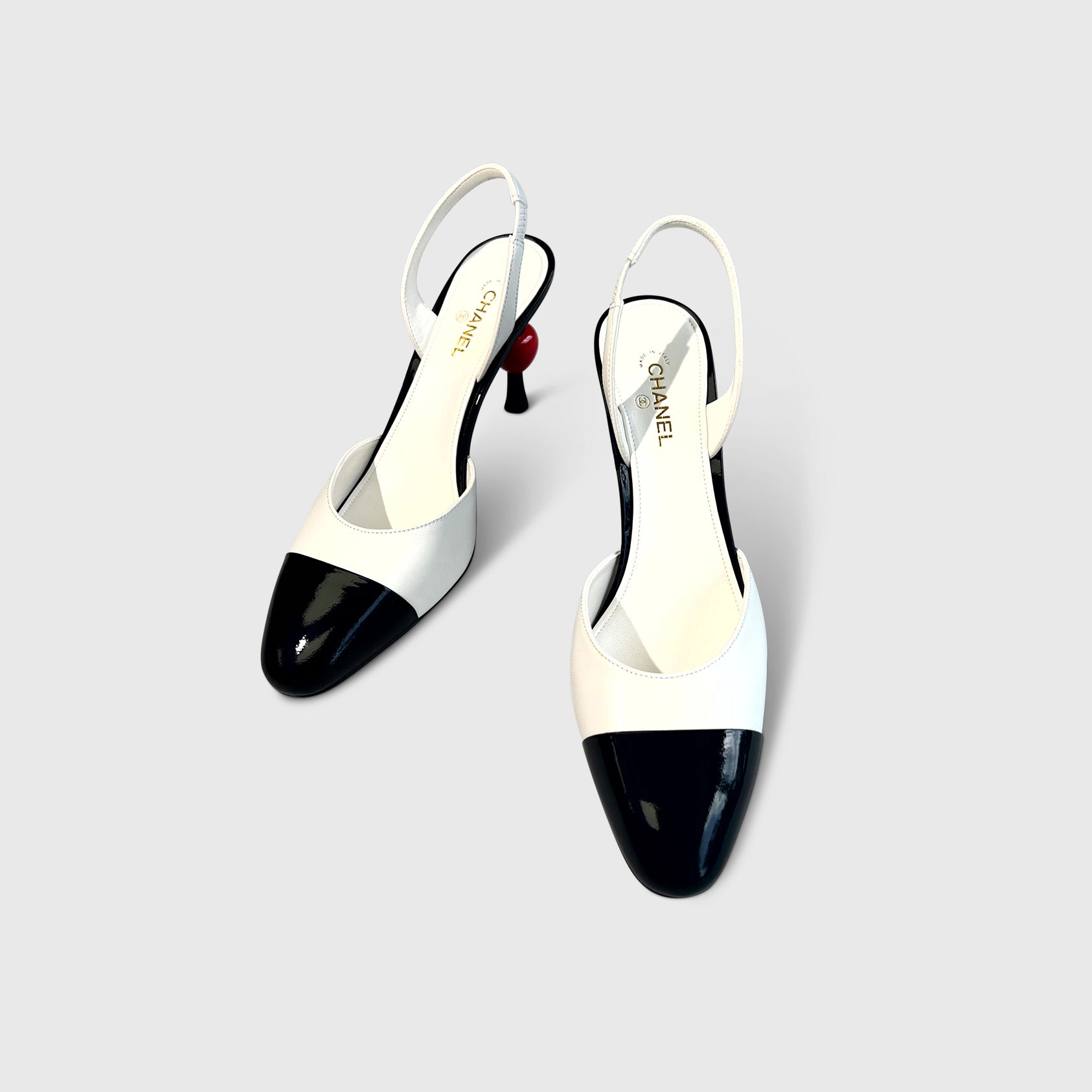 Chanel Apple Slingbacks
