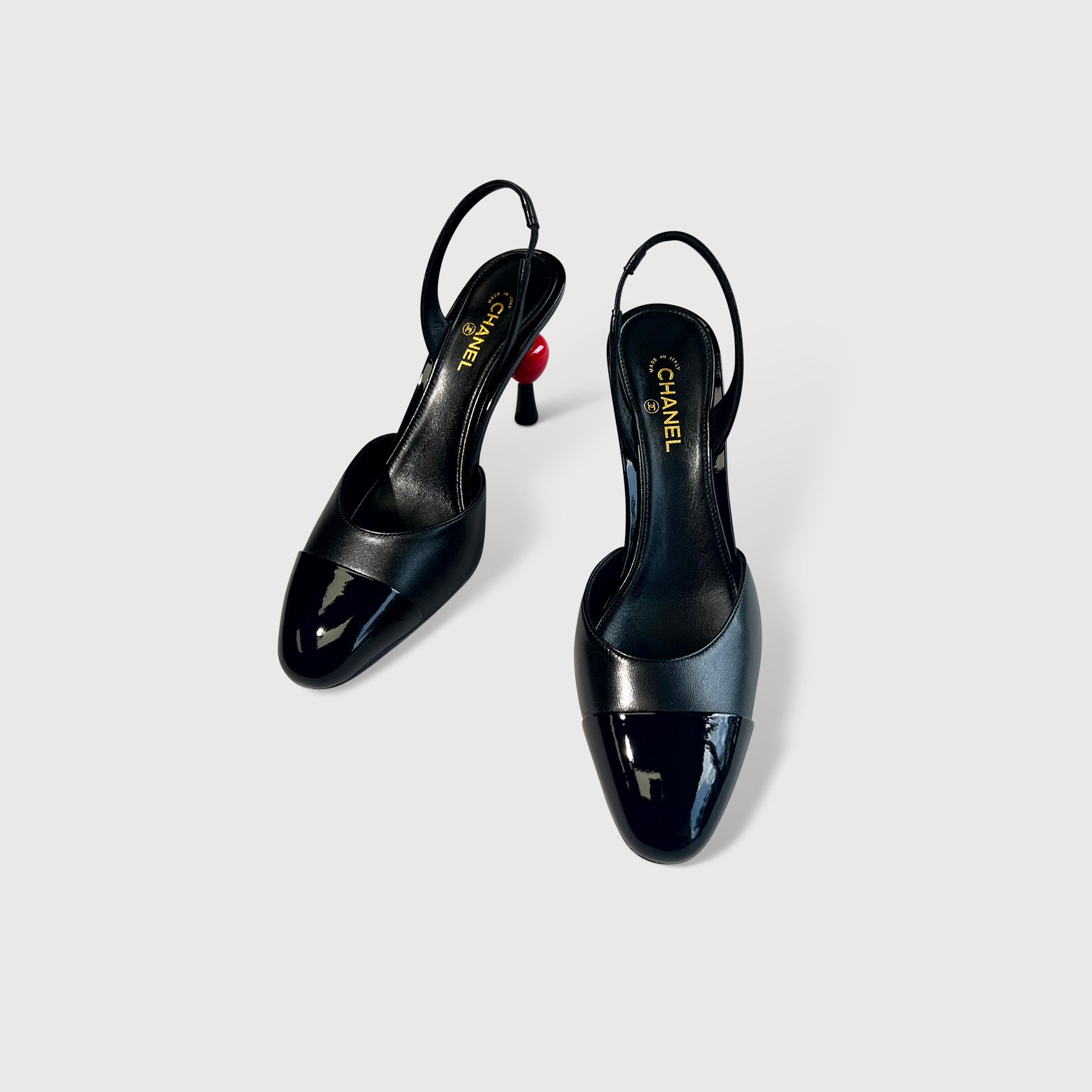 Chanel Apple Slingbacks