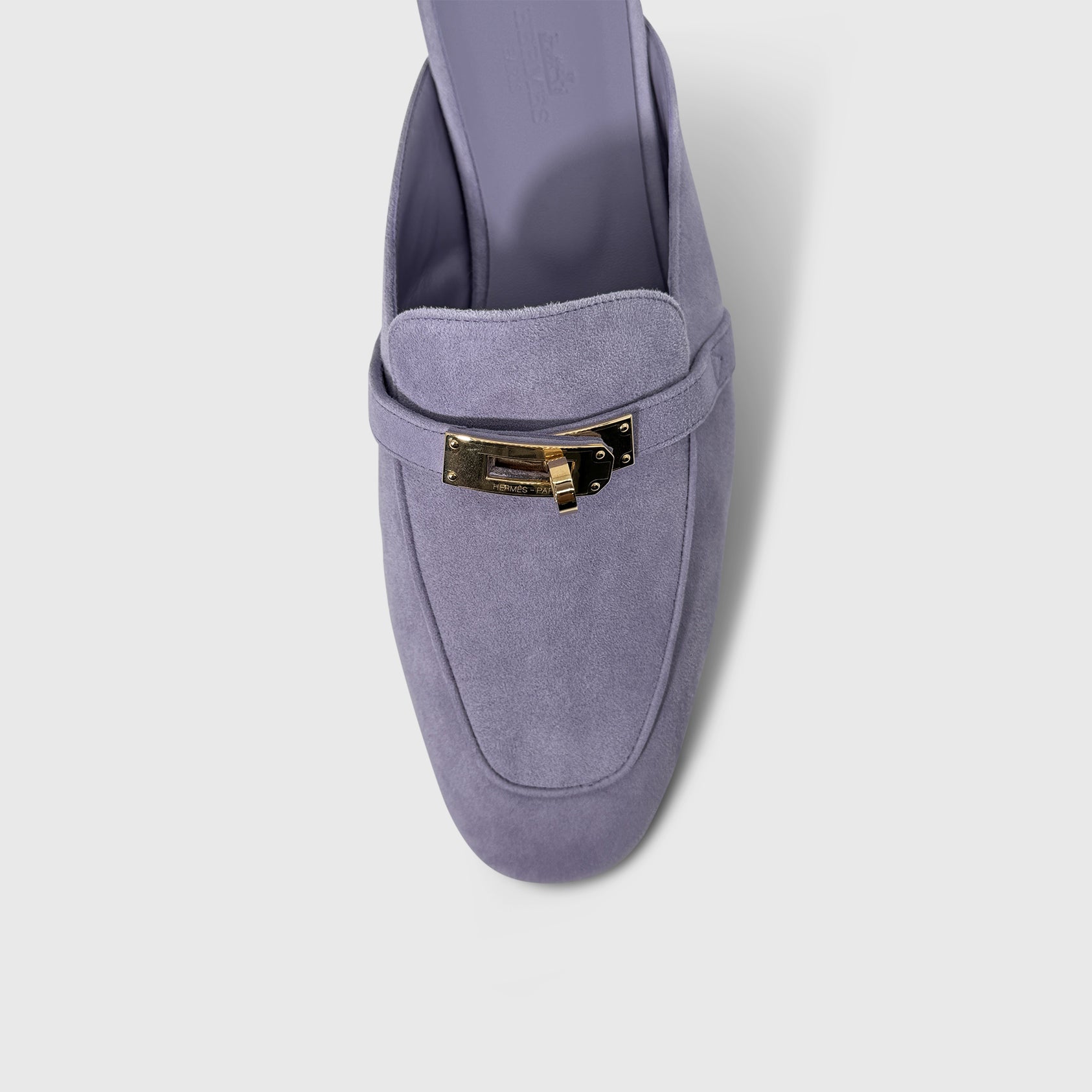 Hermès Suede Oz Mules