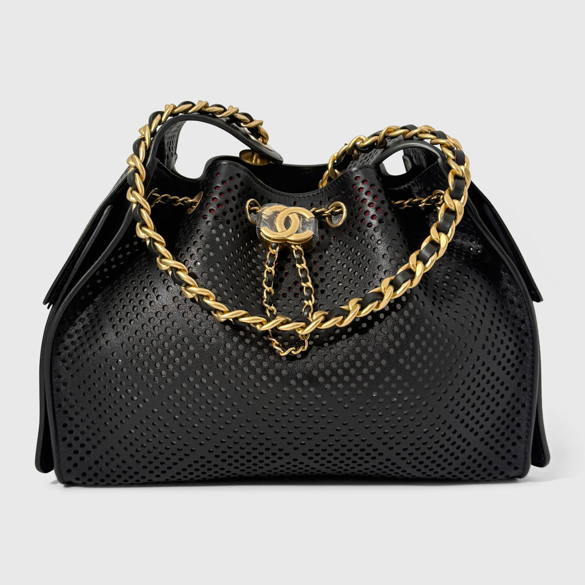 Chanel 25 Small Perforated Hobo