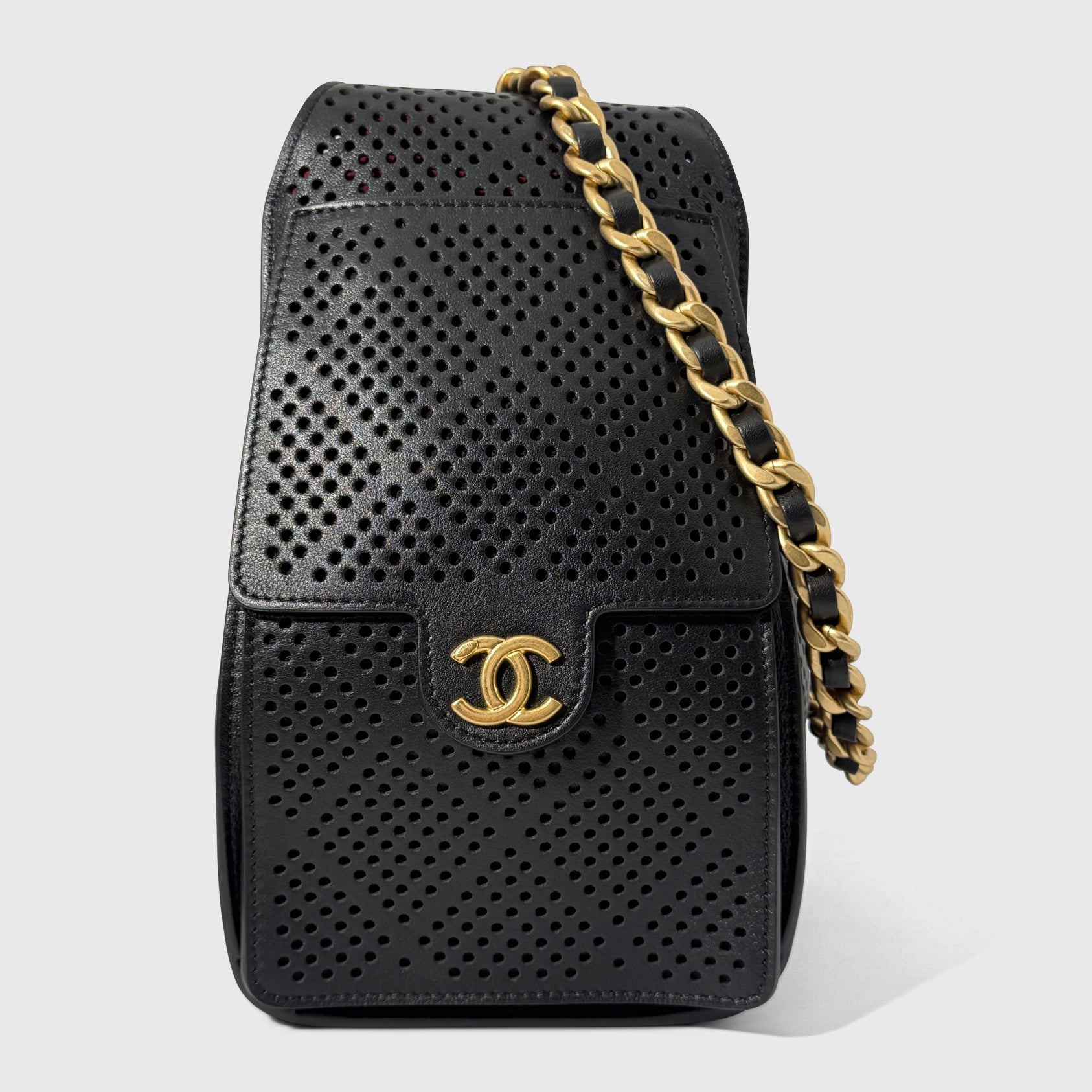 Chanel 25 Small Perforated Hobo