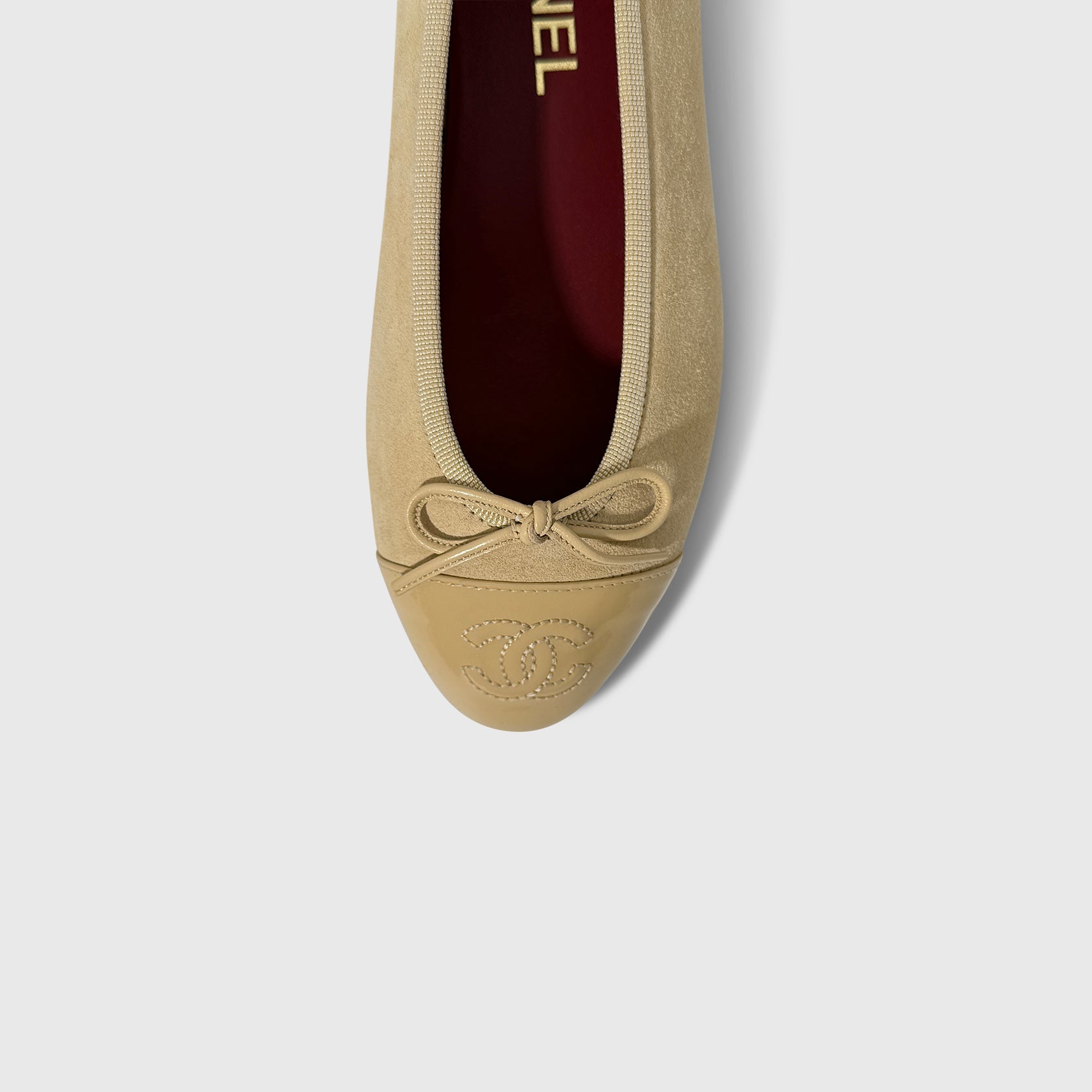 Chanel Suede Ballet Flat