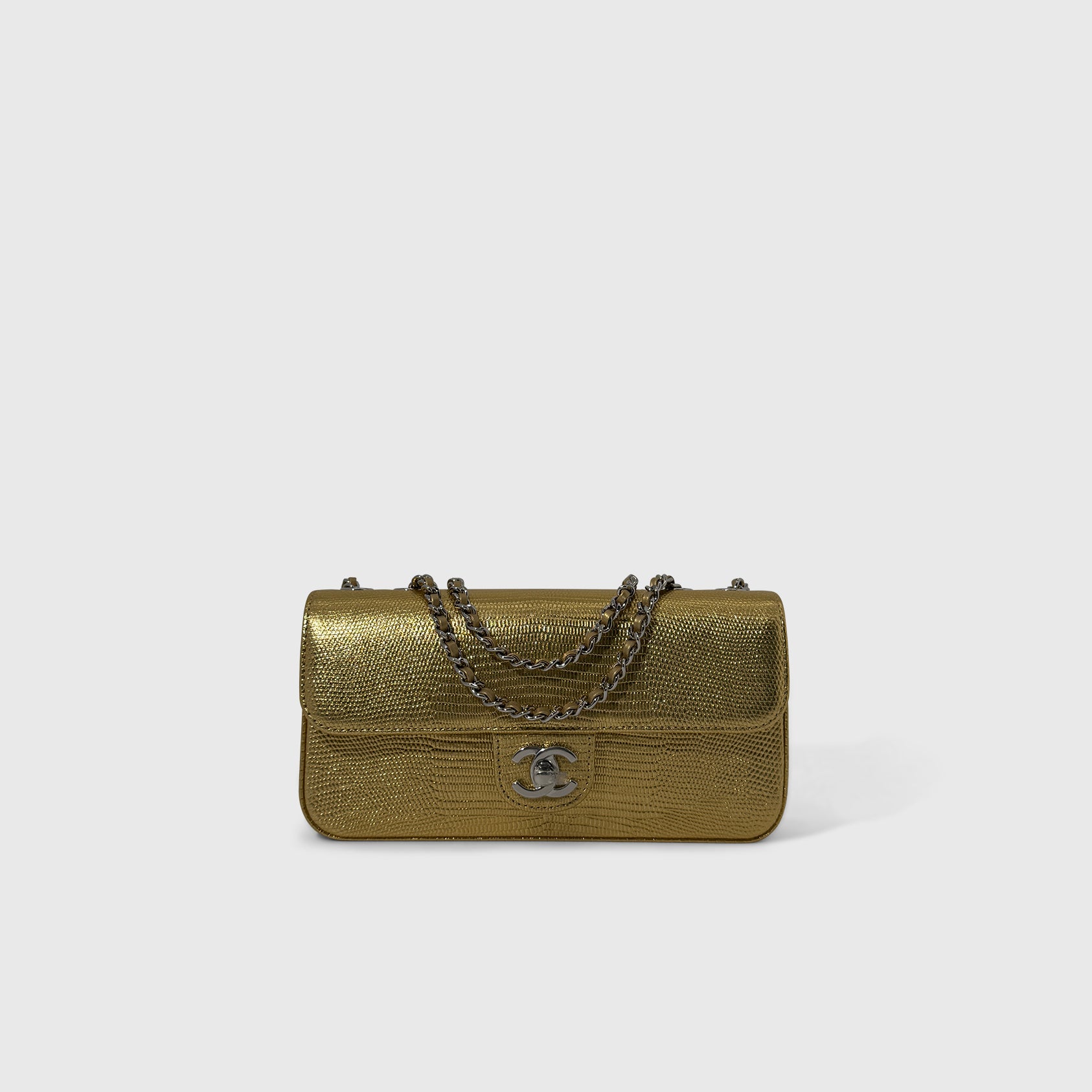 Chanel Lizard Embossed Flapbag